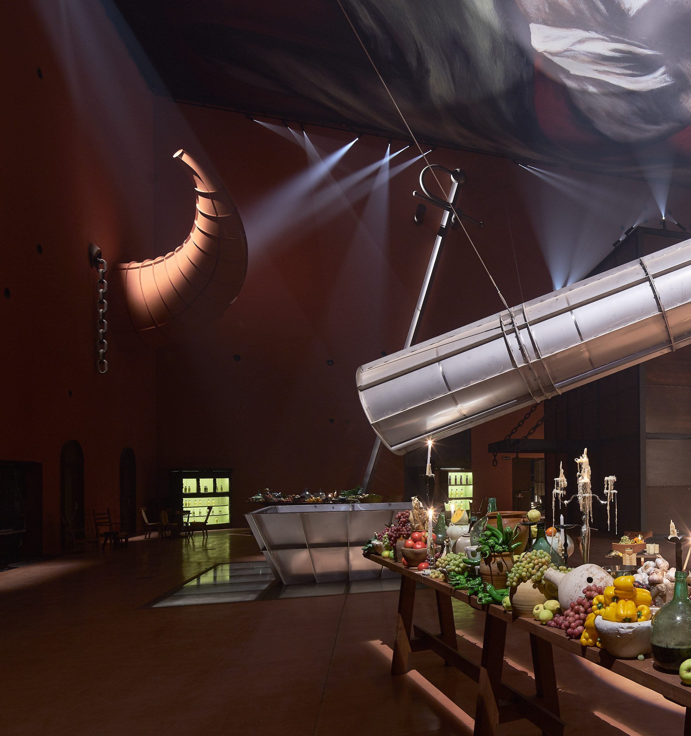 西班牙橄欖油莊園 Philippe Starck 室內設計 餐廳 LA Almaraza