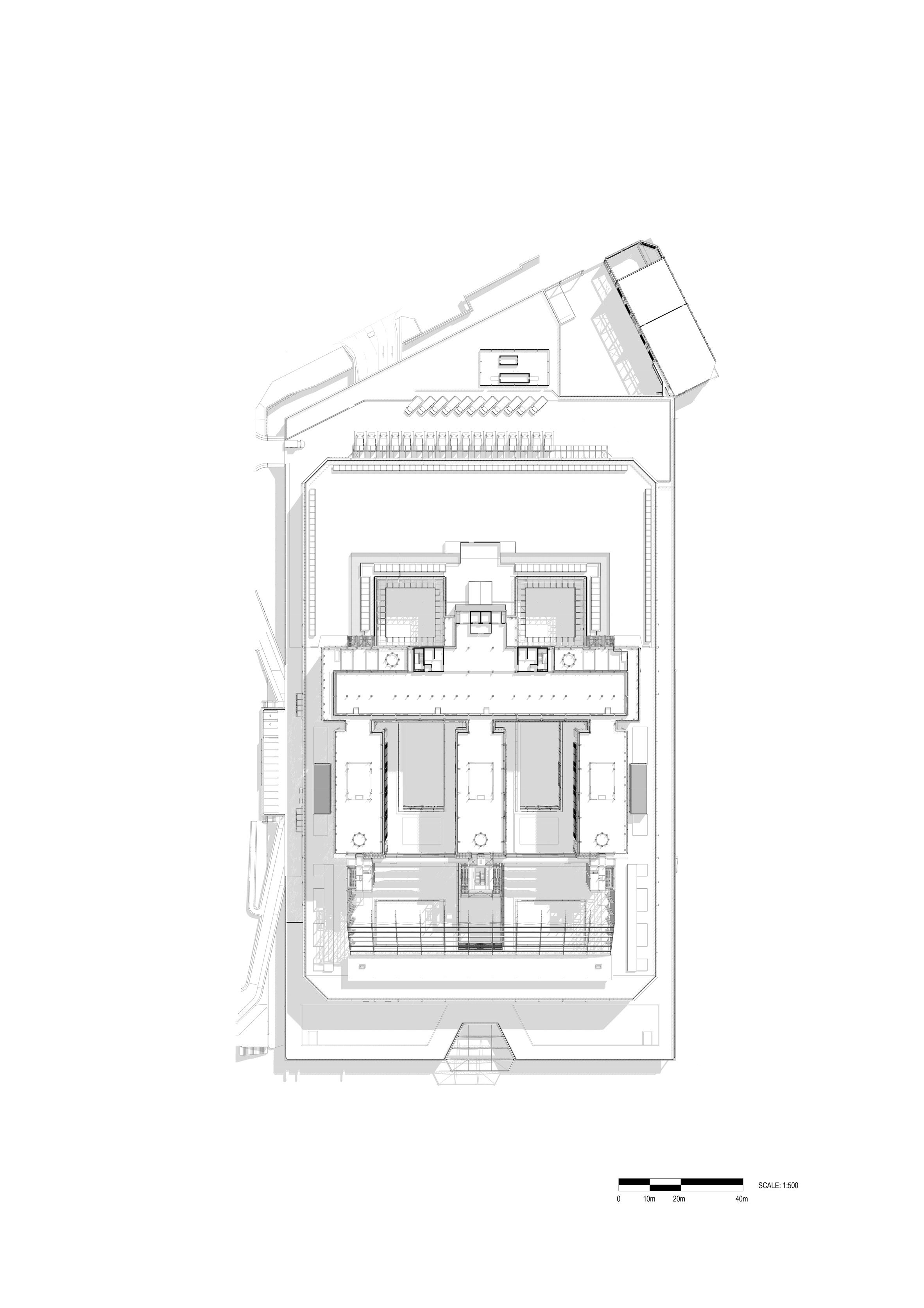 屋頂層平面圖 Roof Plan