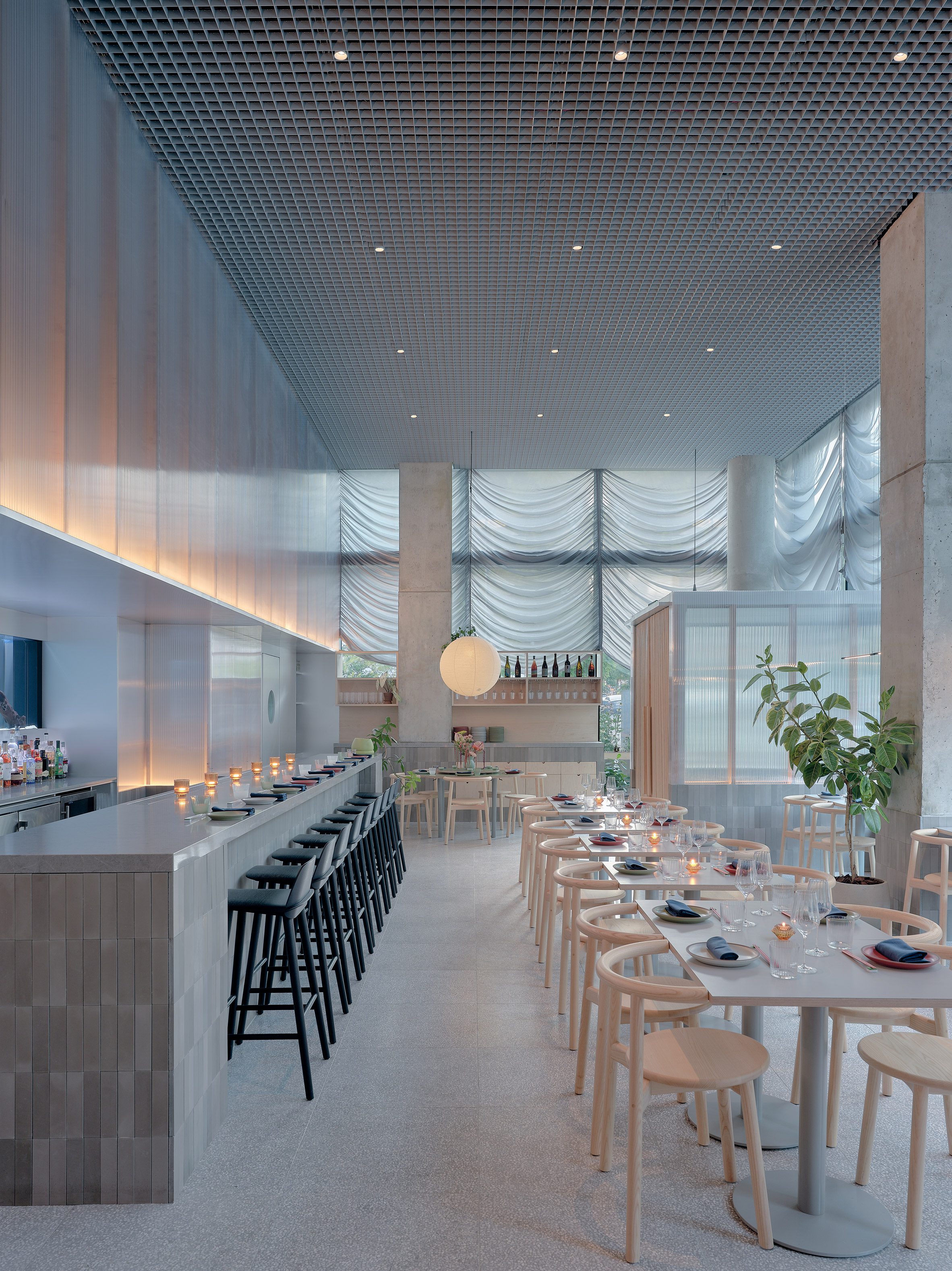 紐約福建餐廳您好室內設計 Plan Plan' Brooklyn restaurant Nin Hao