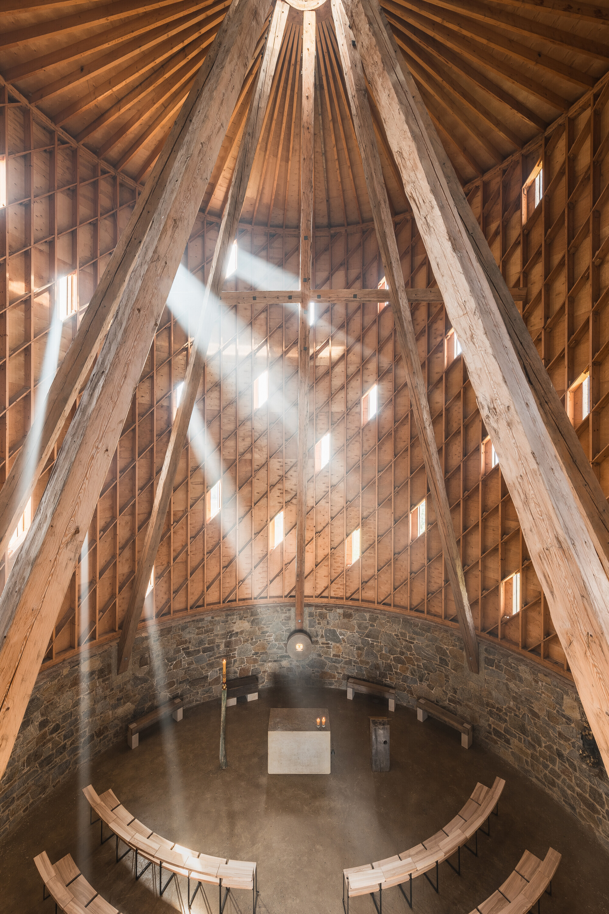 Our Lady of Sorrows Chapel 捷克木構教堂 RCNKSK 