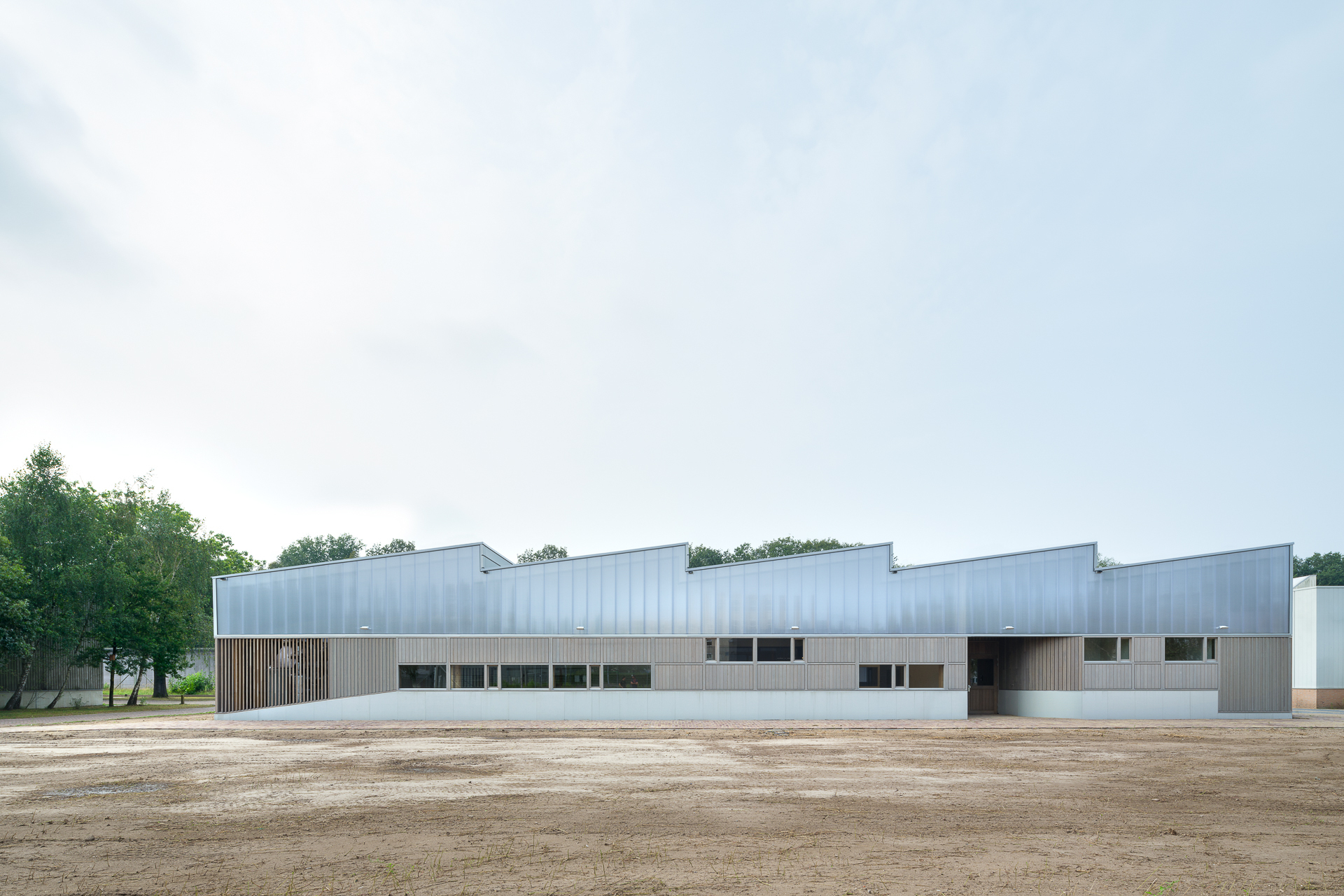 荷蘭監獄Penitentiary Warehouse 受刑人實習商店 木構造 CLT