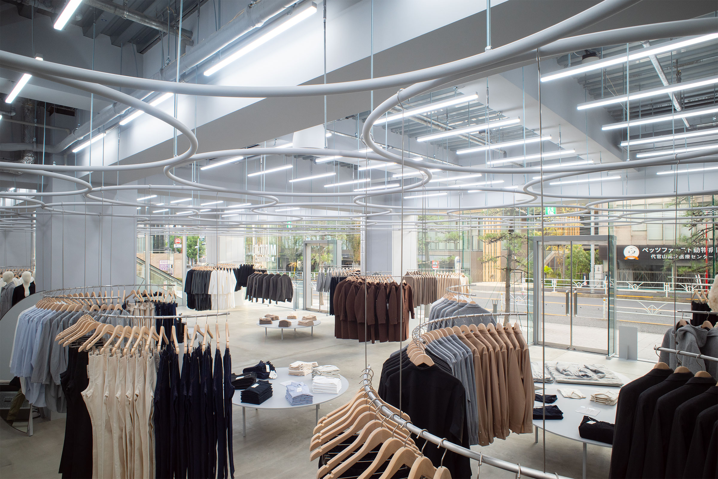 SANAA MUJI無印良品東京代官山店 室內設計