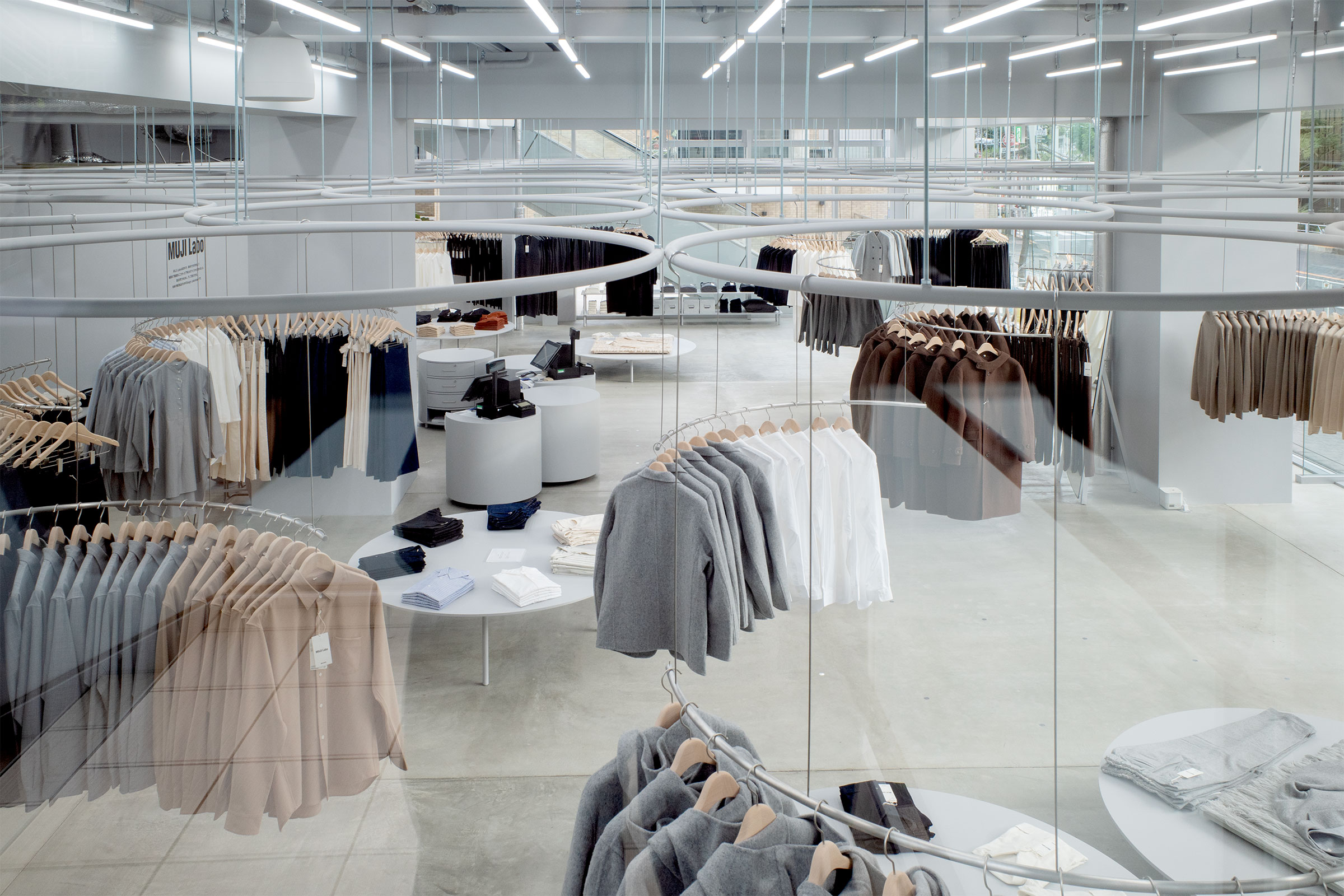 SANAA MUJI無印良品東京代官山店 室內設計