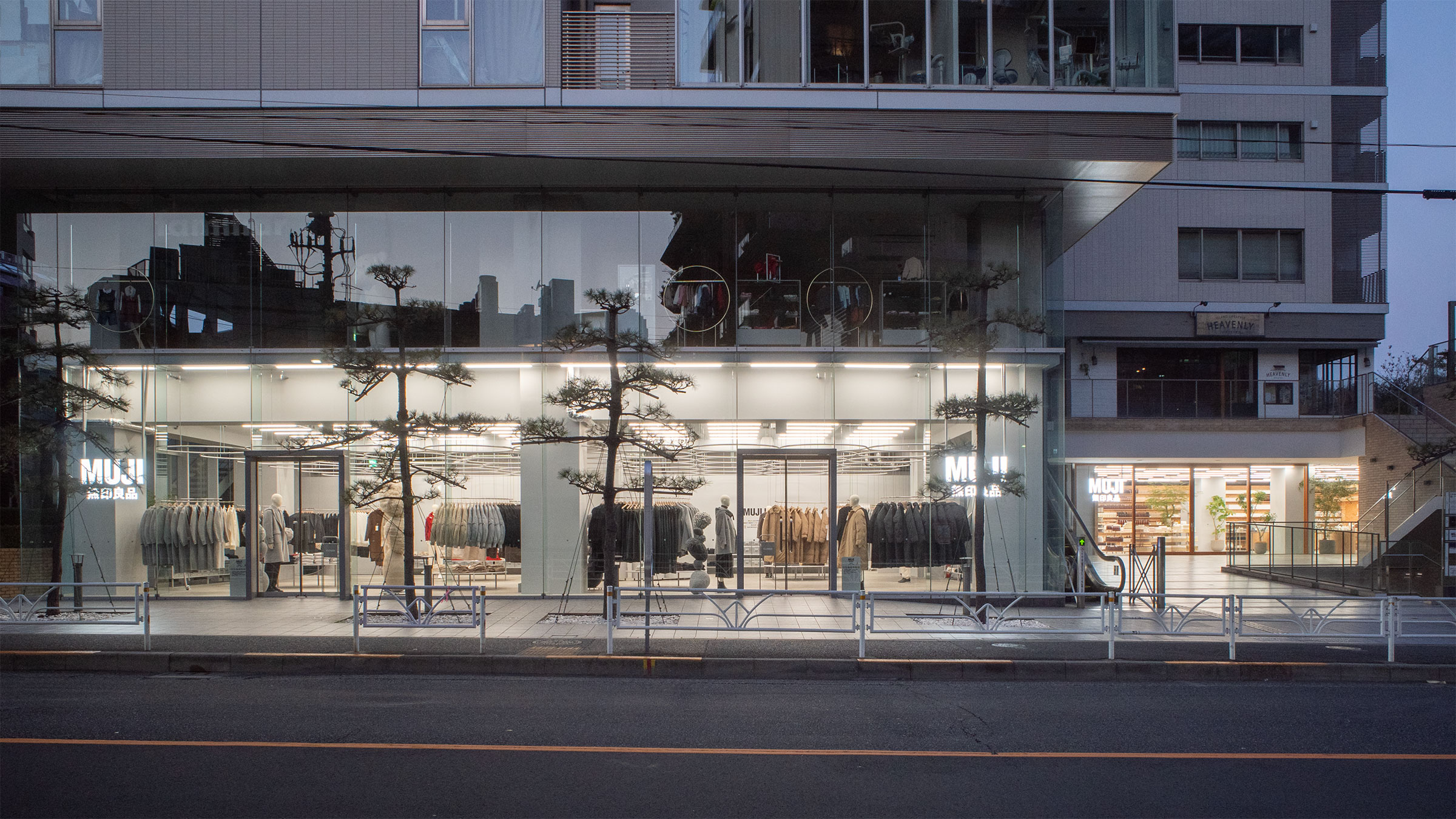 SANAA MUJI無印良品東京代官山店 室內設計