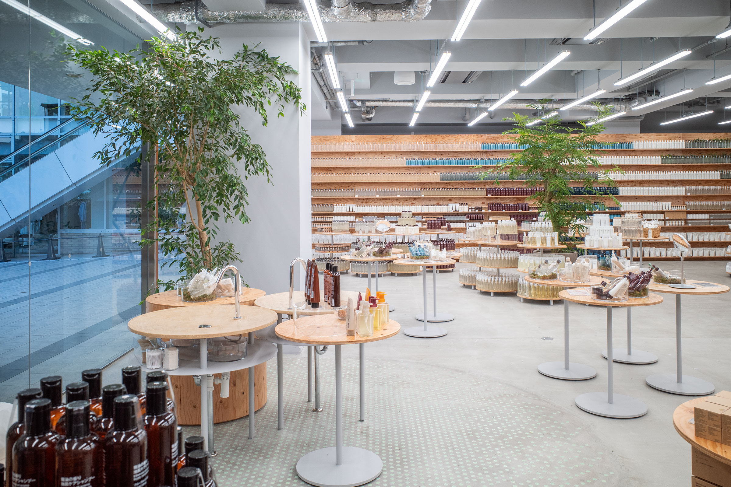 SANAA MUJI無印良品東京代官山店 室內設計