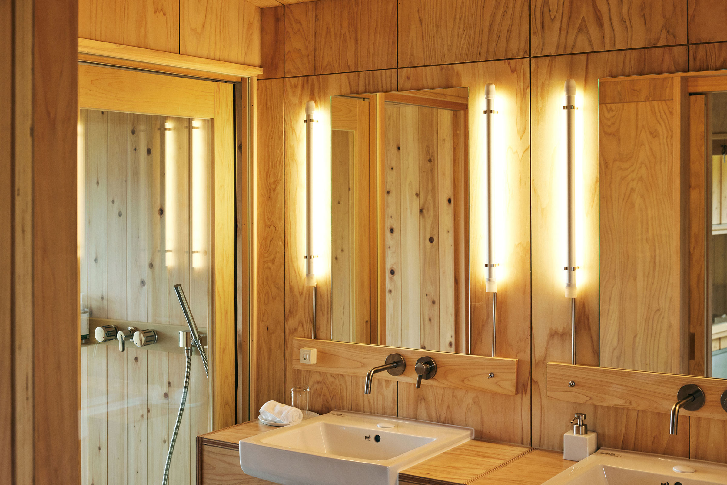 Villa客房單元內衛浴空間