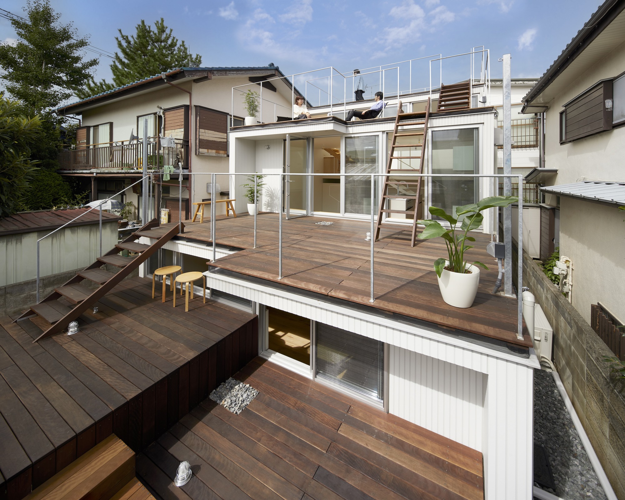 段庭之家 東京住宅 原田将史＋谷口真依子 niji architects ニジアーキテクツ 建築設計事務所 