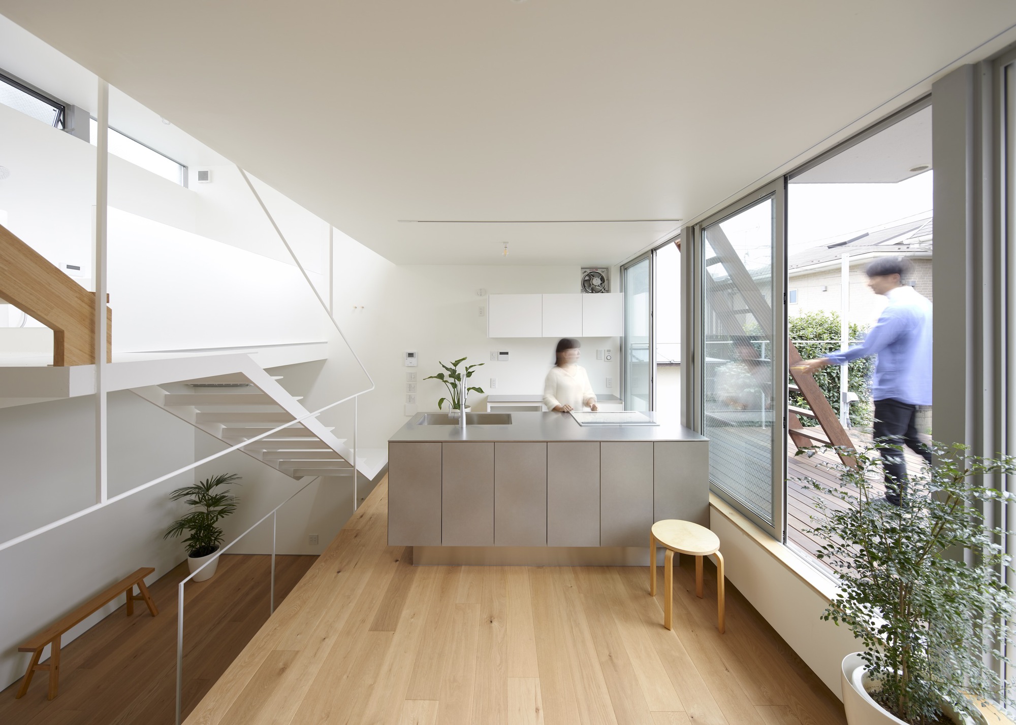 段庭之家 東京住宅 原田将史＋谷口真依子 niji architects ニジアーキテクツ 建築設計事務所 