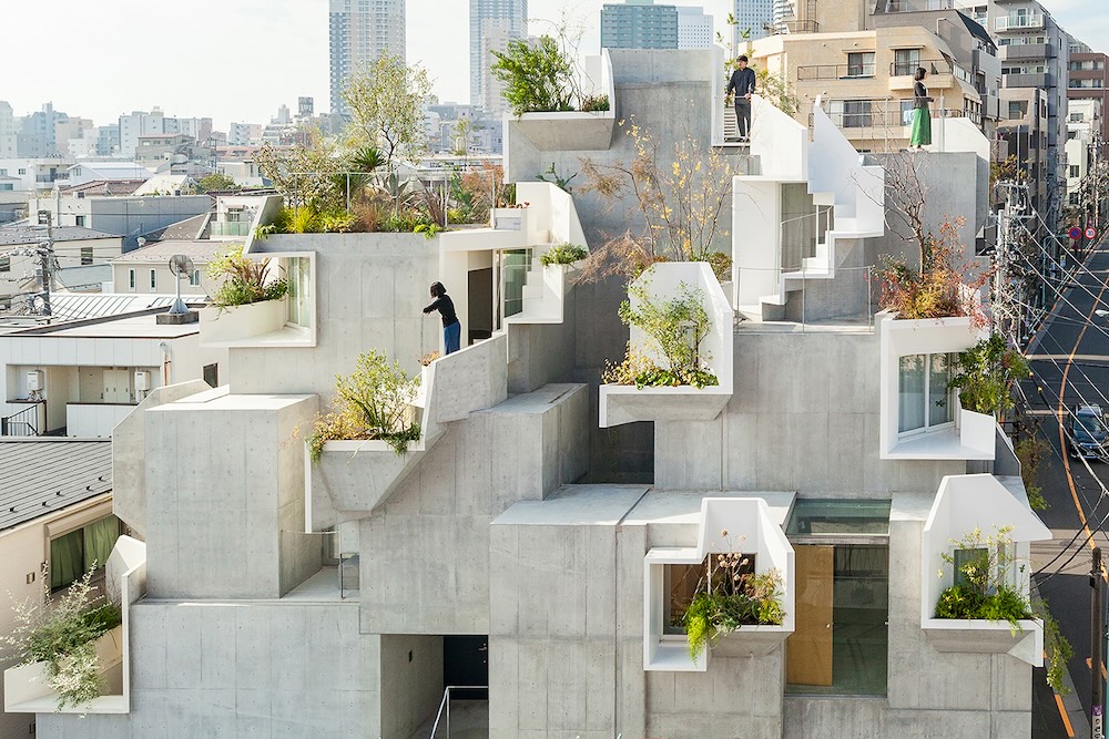 練馬區立美術館「平田晃久―人間の波打ちぎわ」Tree-ness House（2017） ©︎ Vincent Hecht