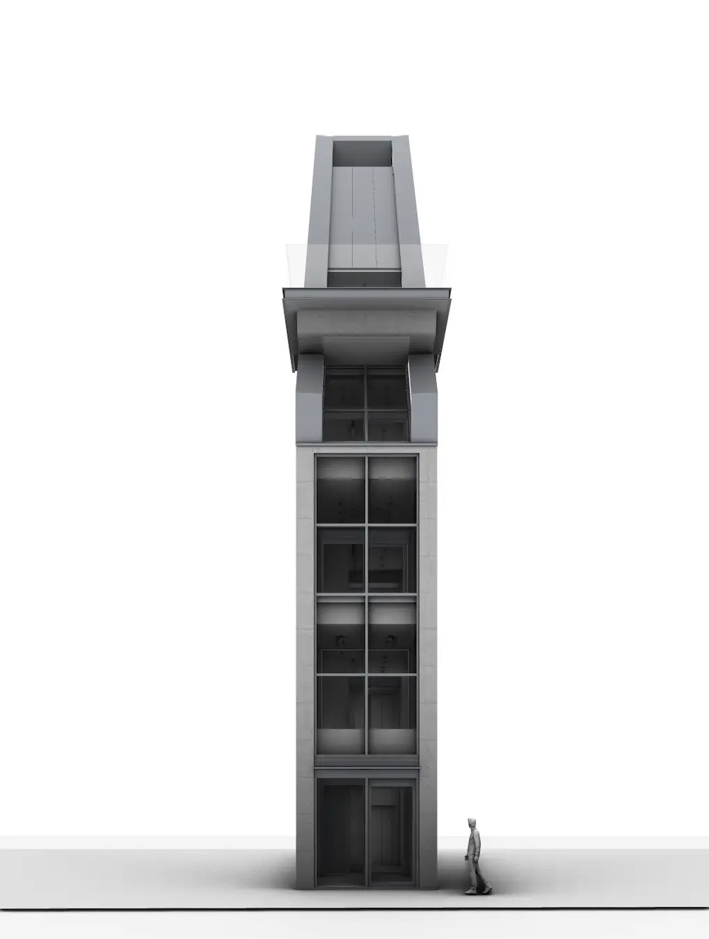 安藤忠雄「ICHION CONTEMPORARY」示意圖