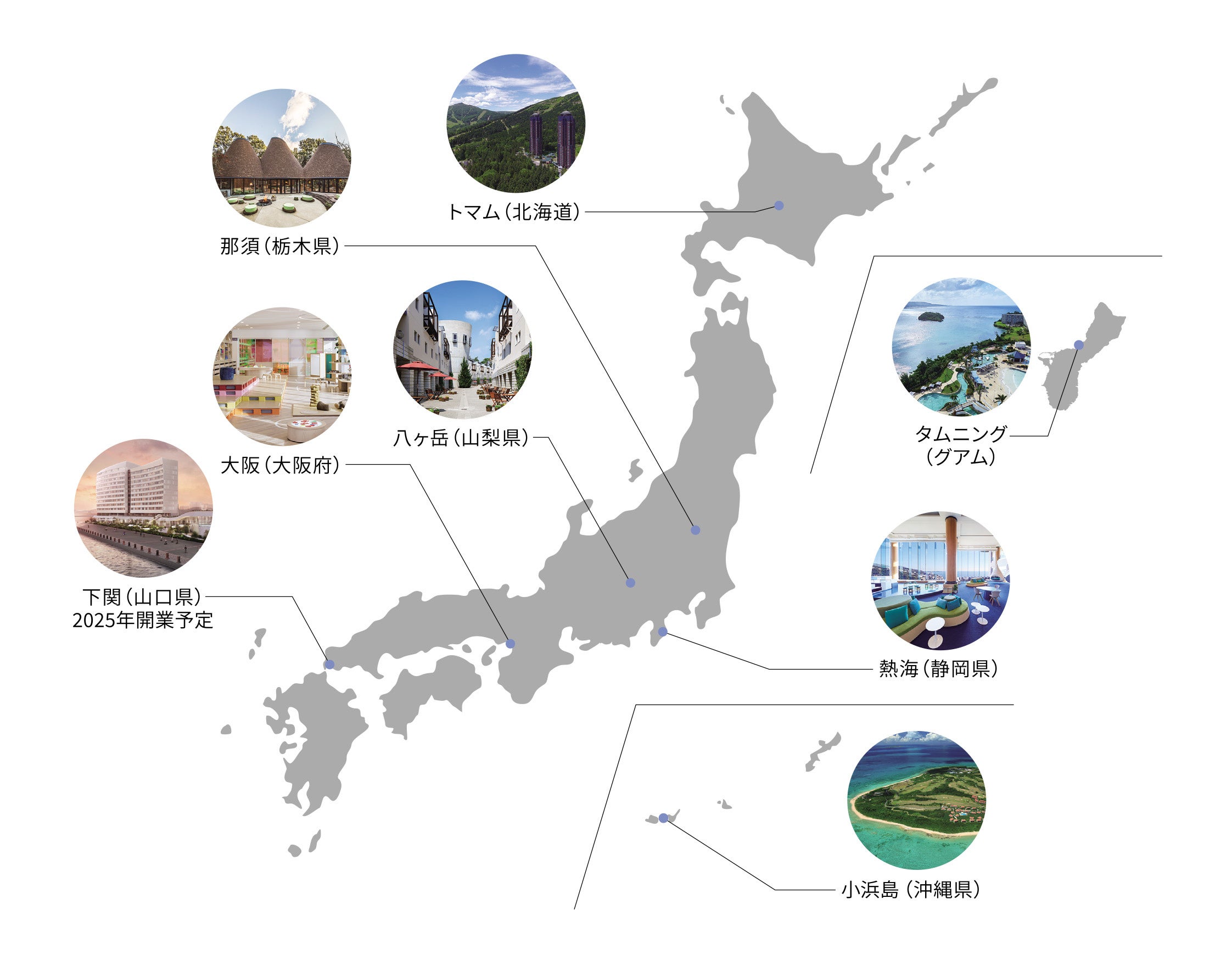 Risonare 品牌的 7 個國內外據點