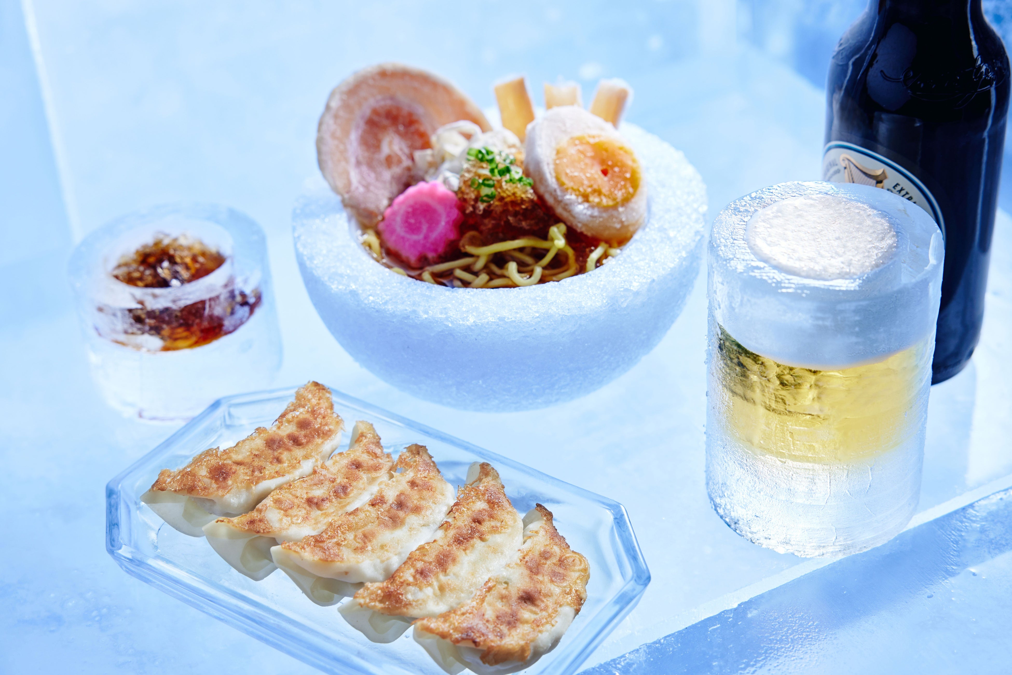 冰之拉麵、餃子與啤酒