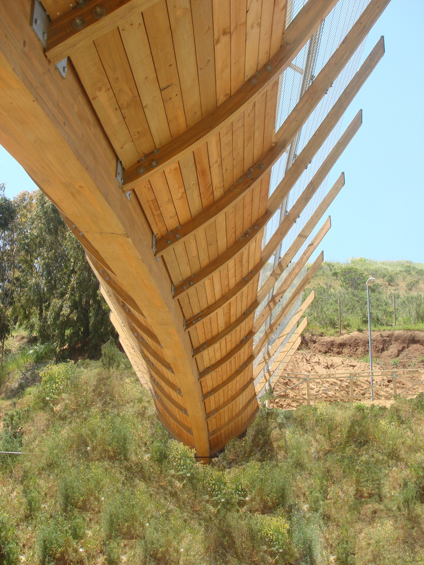 木造人行步橋 智利 Wood Pedestrian Bridge Zapallar Enrique Browne