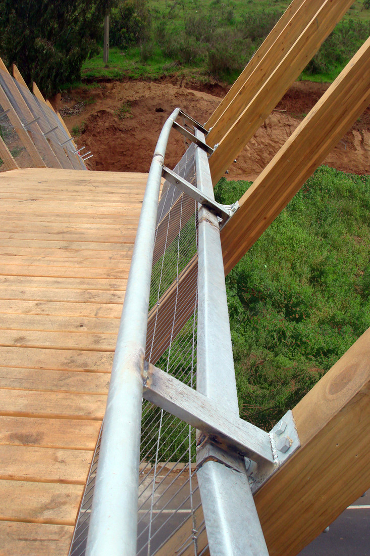 木造人行步橋 智利 Wood Pedestrian Bridge Zapallar Enrique Browne
