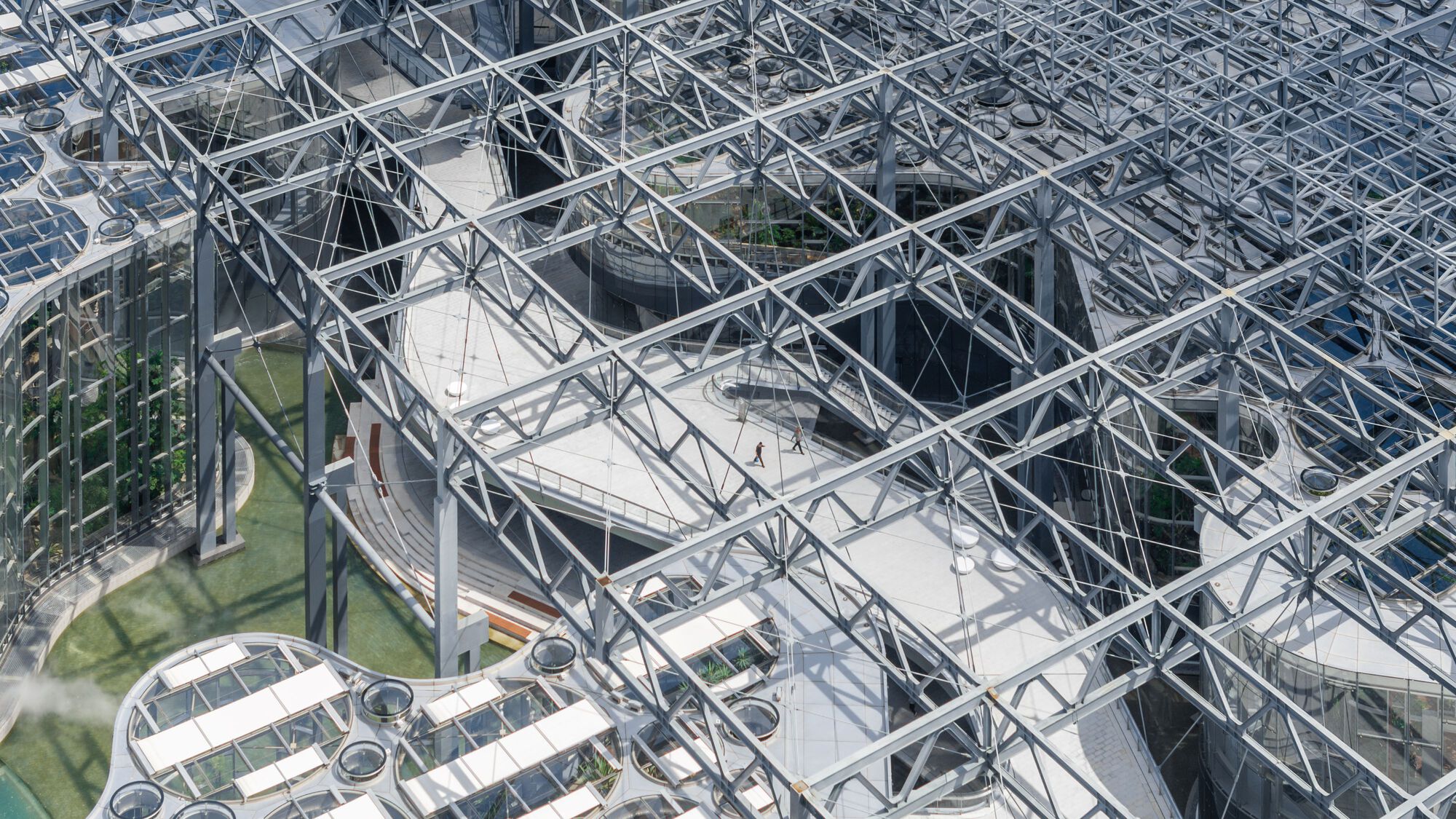 上海世博文化公園溫室花園 Expo Cultural Park Greenhouse Garden  Delugan Meissl Associated Architects