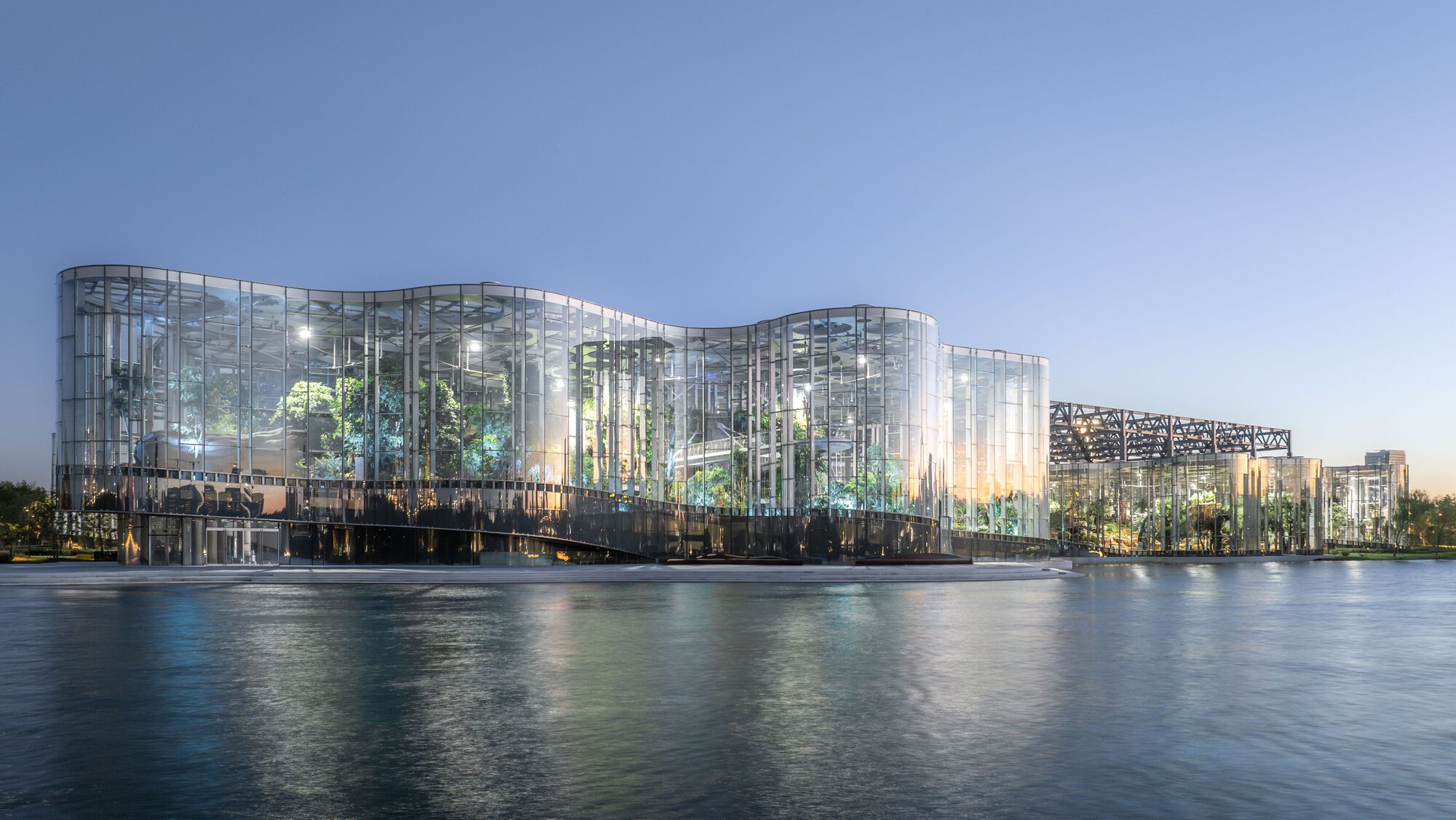 上海世博文化公園溫室花園 Expo Cultural Park Greenhouse Garden Delugan Meissl Associated Architects