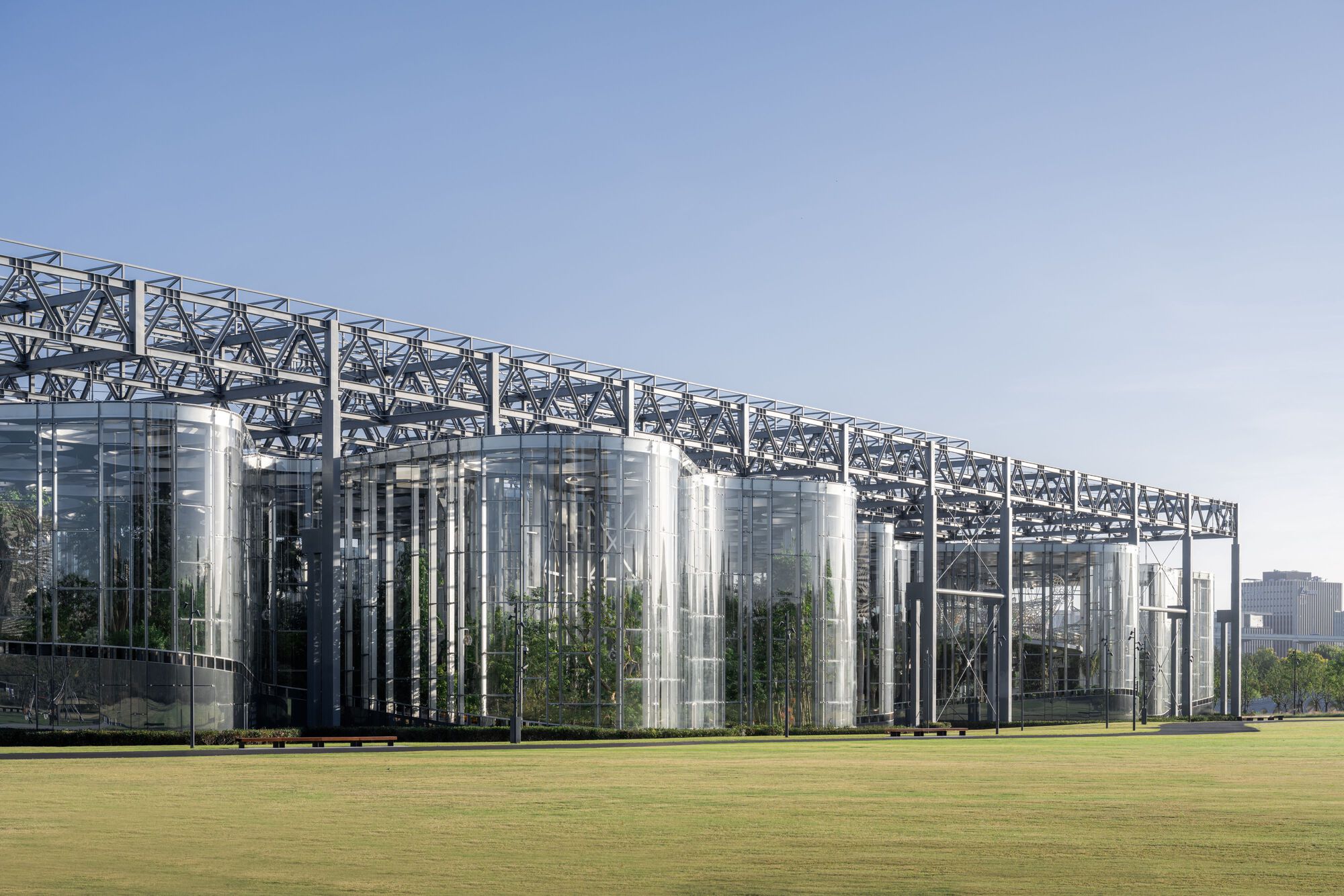 上海世博文化公園溫室花園 Expo Cultural Park Greenhouse Garden Delugan Meissl Associated Architects