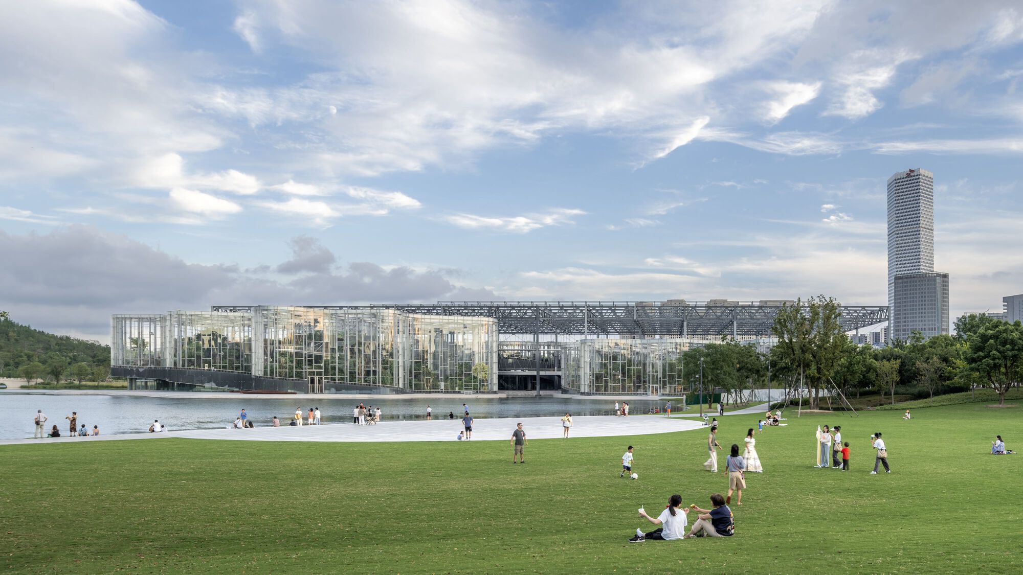上海世博文化公園溫室花園 Expo Cultural Park Greenhouse Garden Delugan Meissl Associated Architects