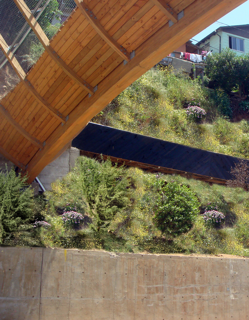 木造人行步橋 智利 Wood Pedestrian Bridge Zapallar Enrique Browne