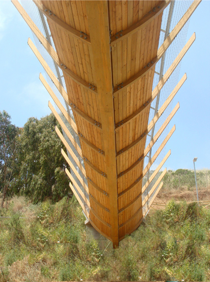 木造人行步橋 智利 Wood Pedestrian Bridge Zapallar Enrique Browne