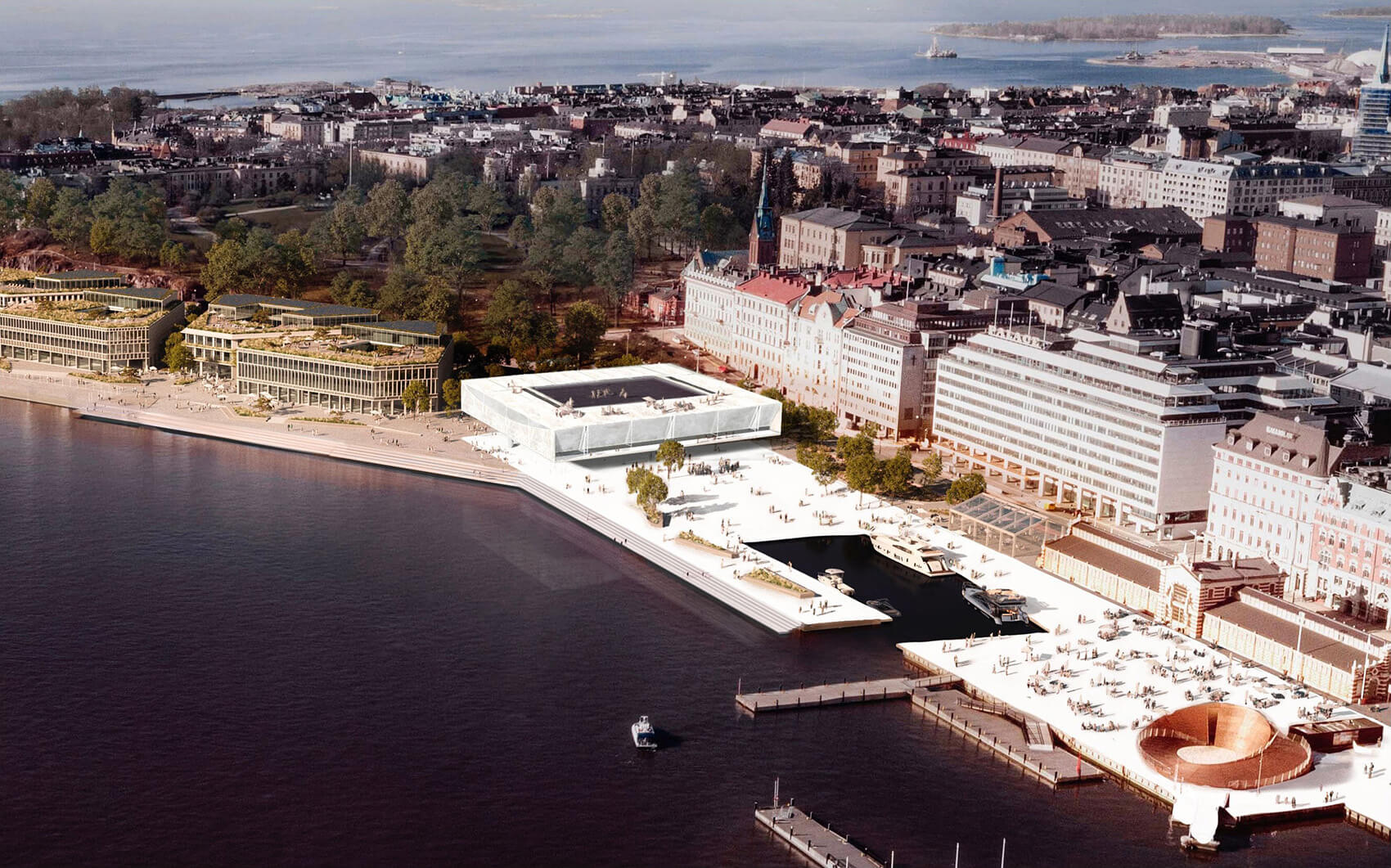 Tau proposal, a competition entry to design Finland’s New Museum of Architecture and Design