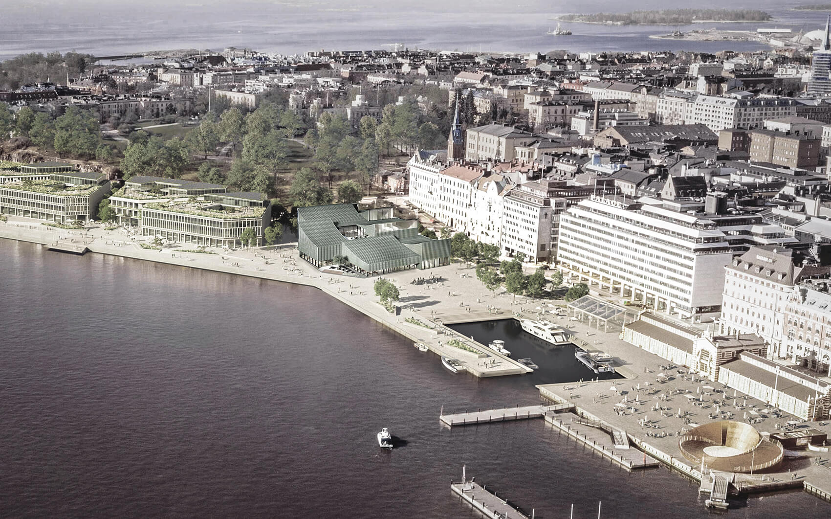 a competition entry to design Finland’s New Museum of Architecture and Design