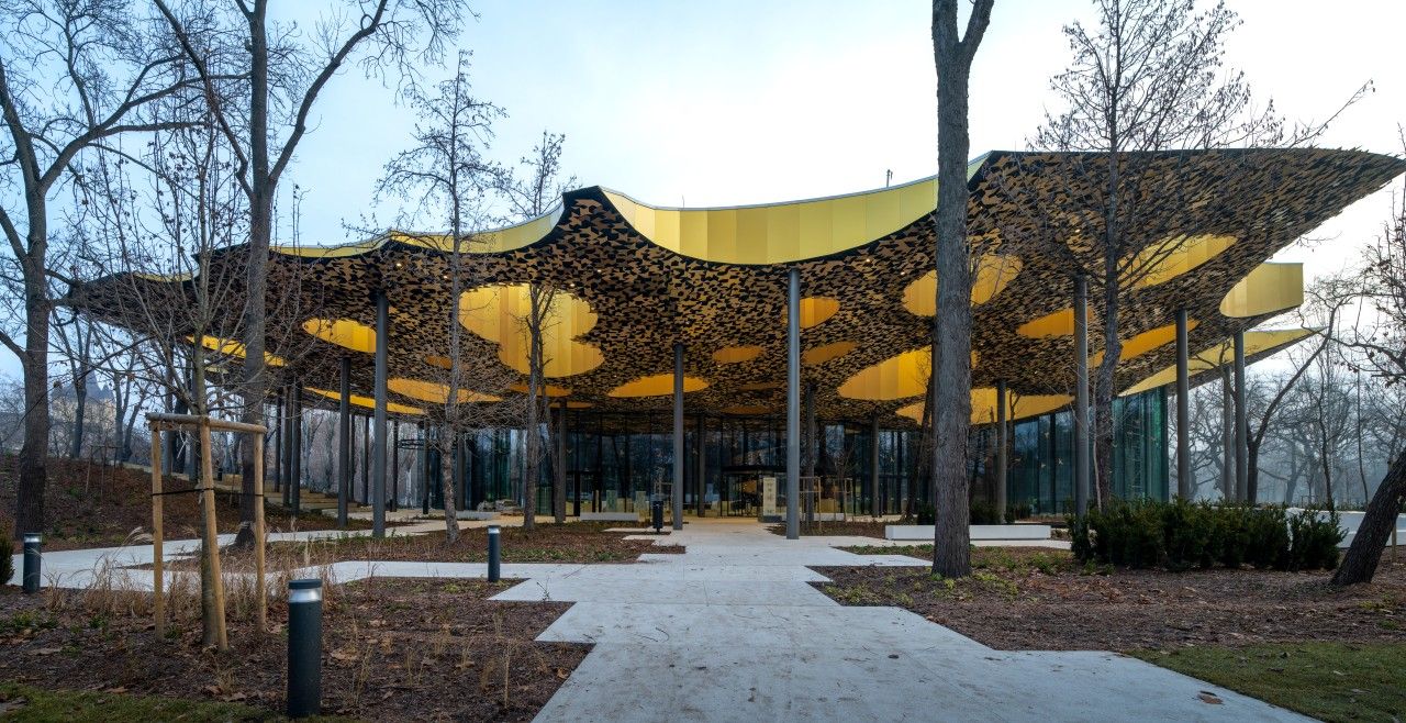 House of Music in Hungary by Sou Fujimoto (Image credit: Palkó György)