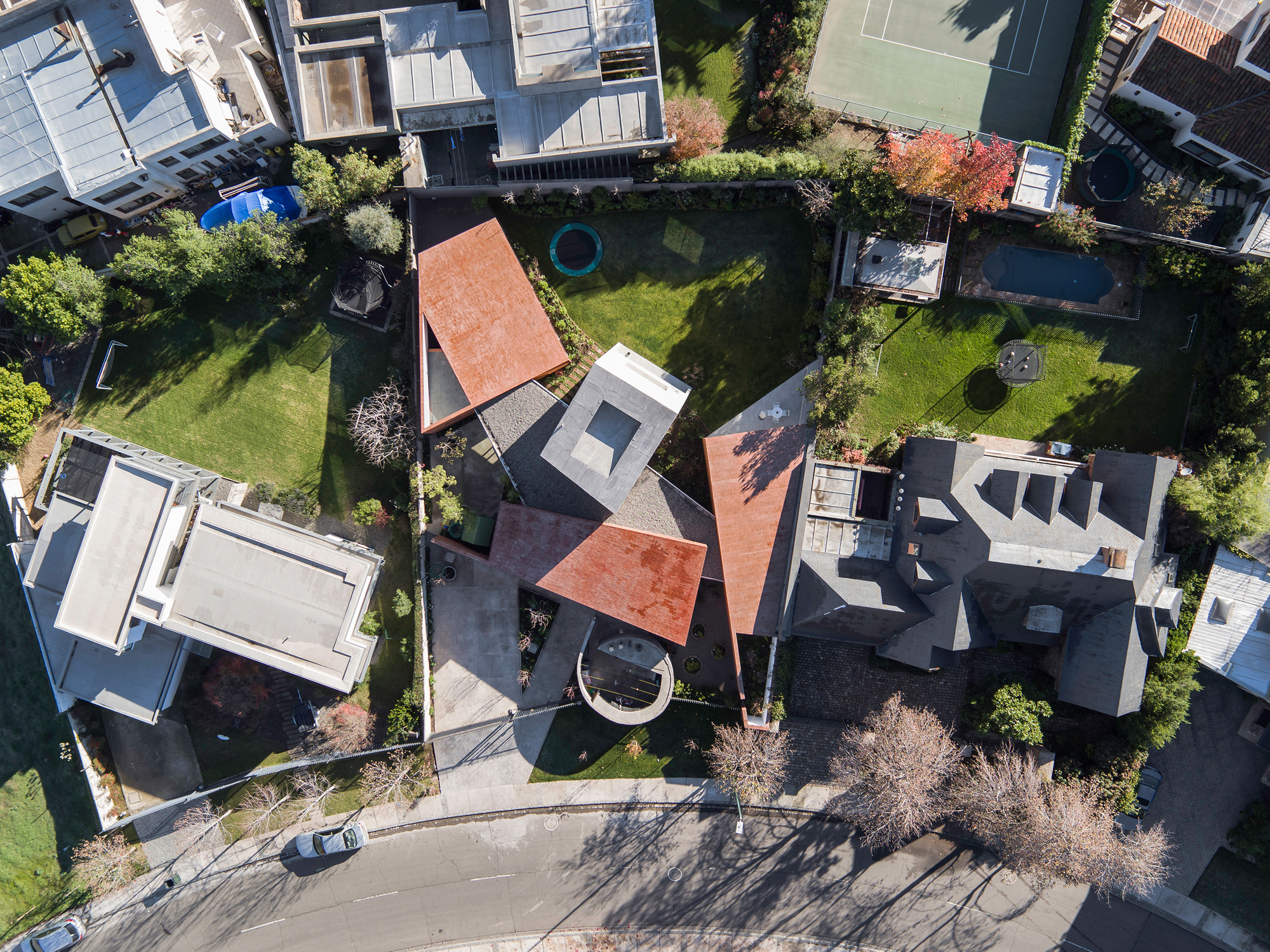 House Between Courtyards 智利聖地牙哥 Santiago Chile 私人住宅 Enrique Browne Tomás Swett