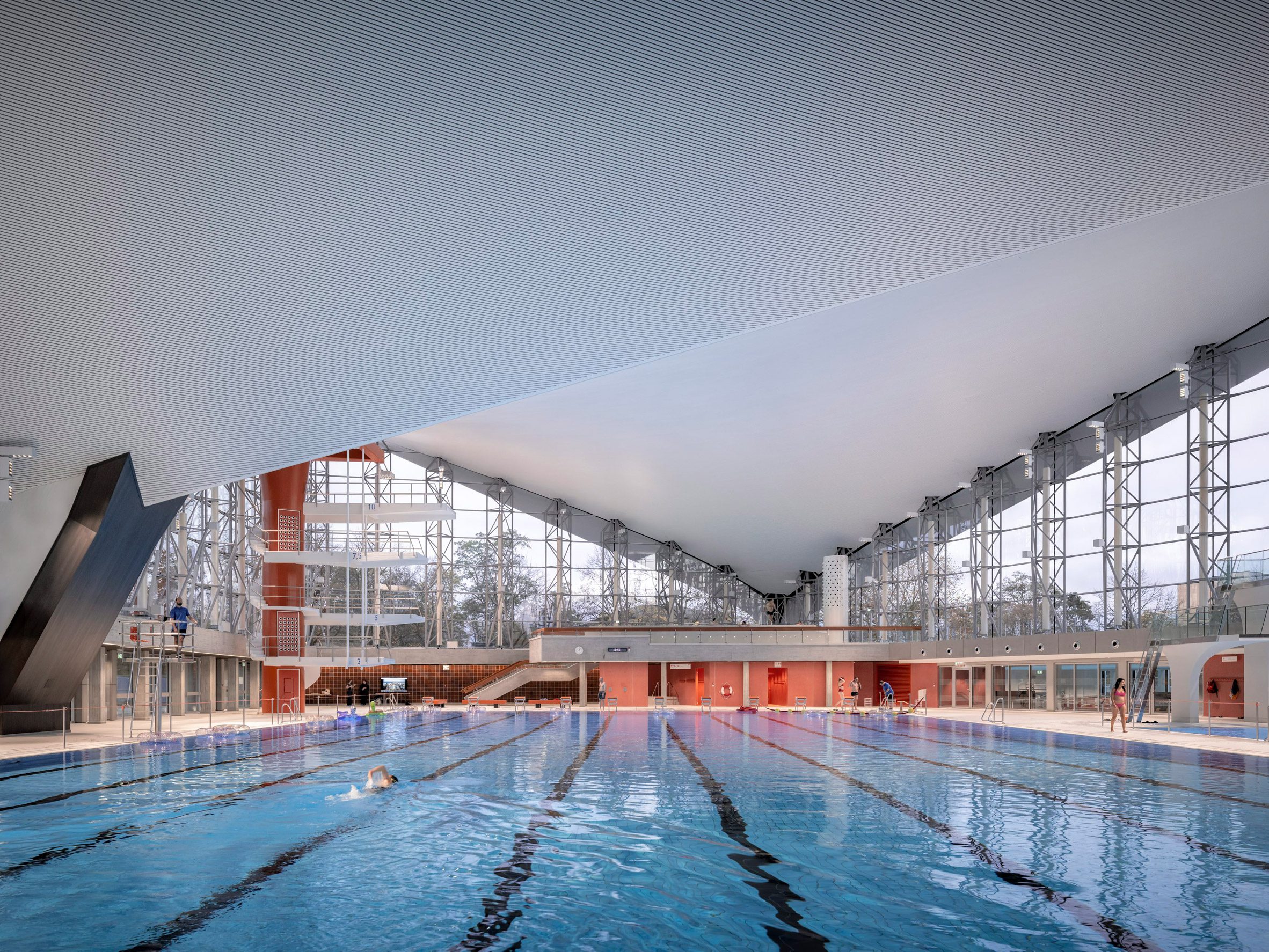 GMP Architekten  Alsterschwimmhalle 漢堡游泳池 運動中心