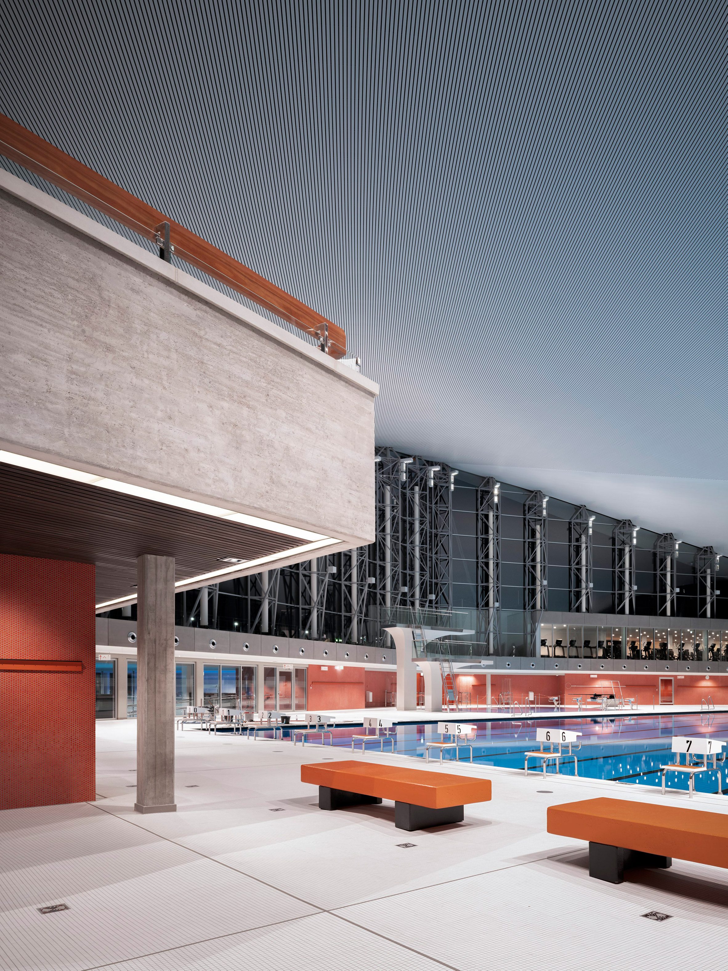 GMP Architekten  Alsterschwimmhalle 漢堡游泳池 運動中心