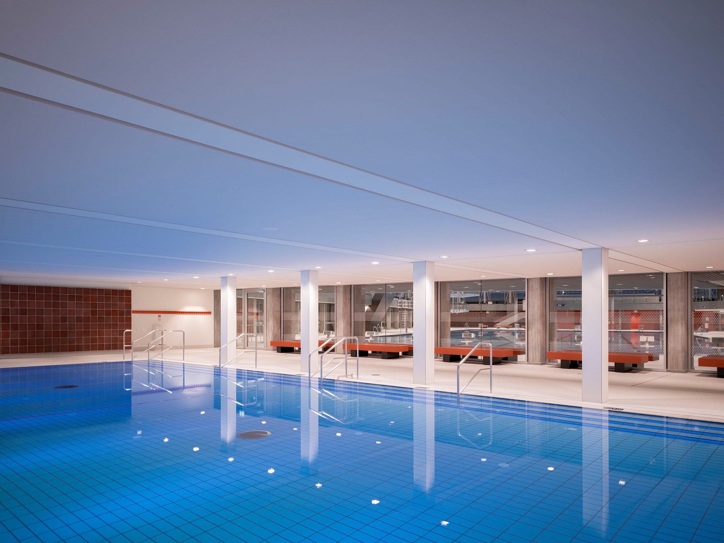 GMP Architekten  Alsterschwimmhalle 漢堡游泳池 運動中心