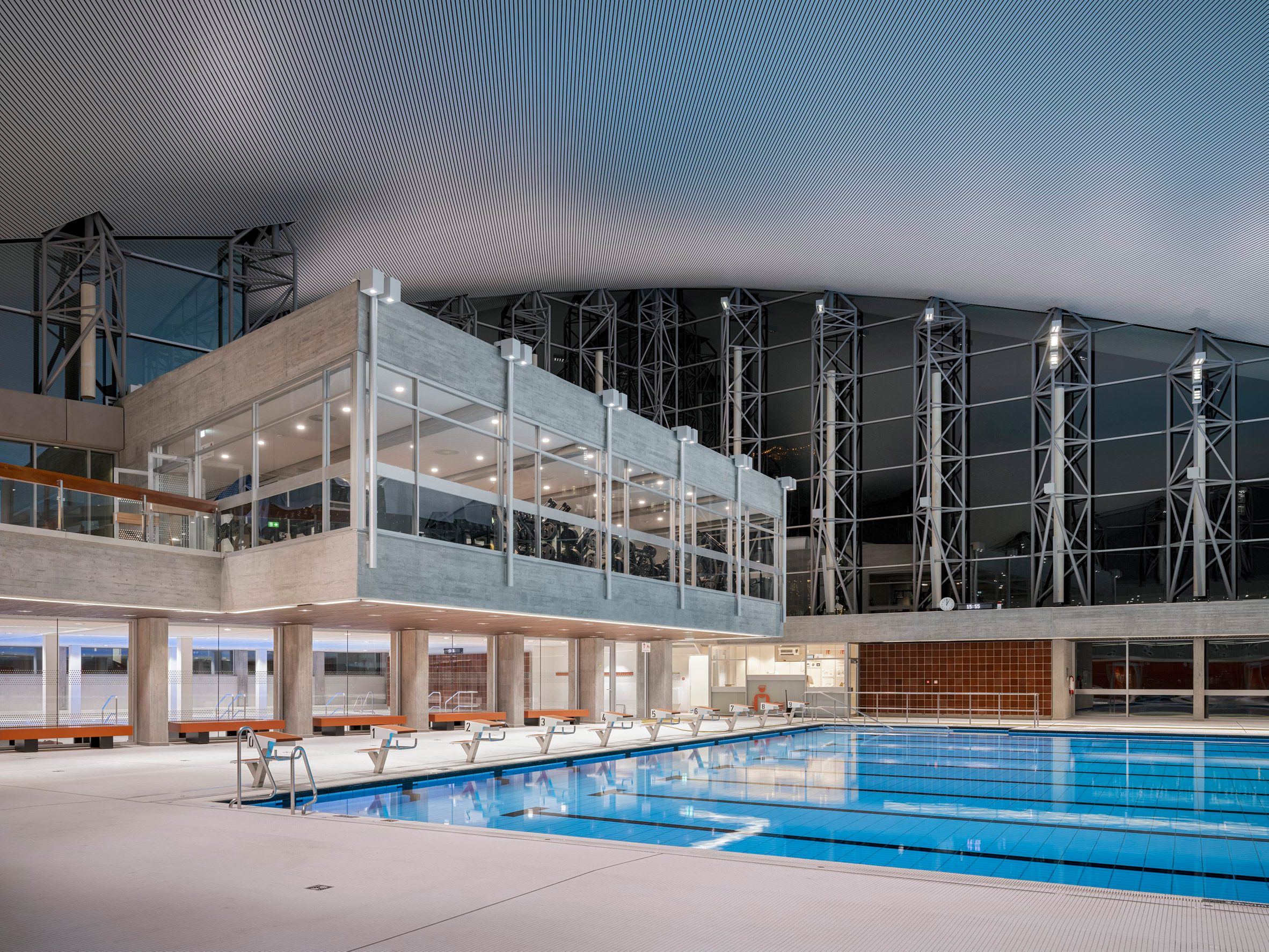 GMP Architekten  Alsterschwimmhalle 漢堡游泳池 運動中心