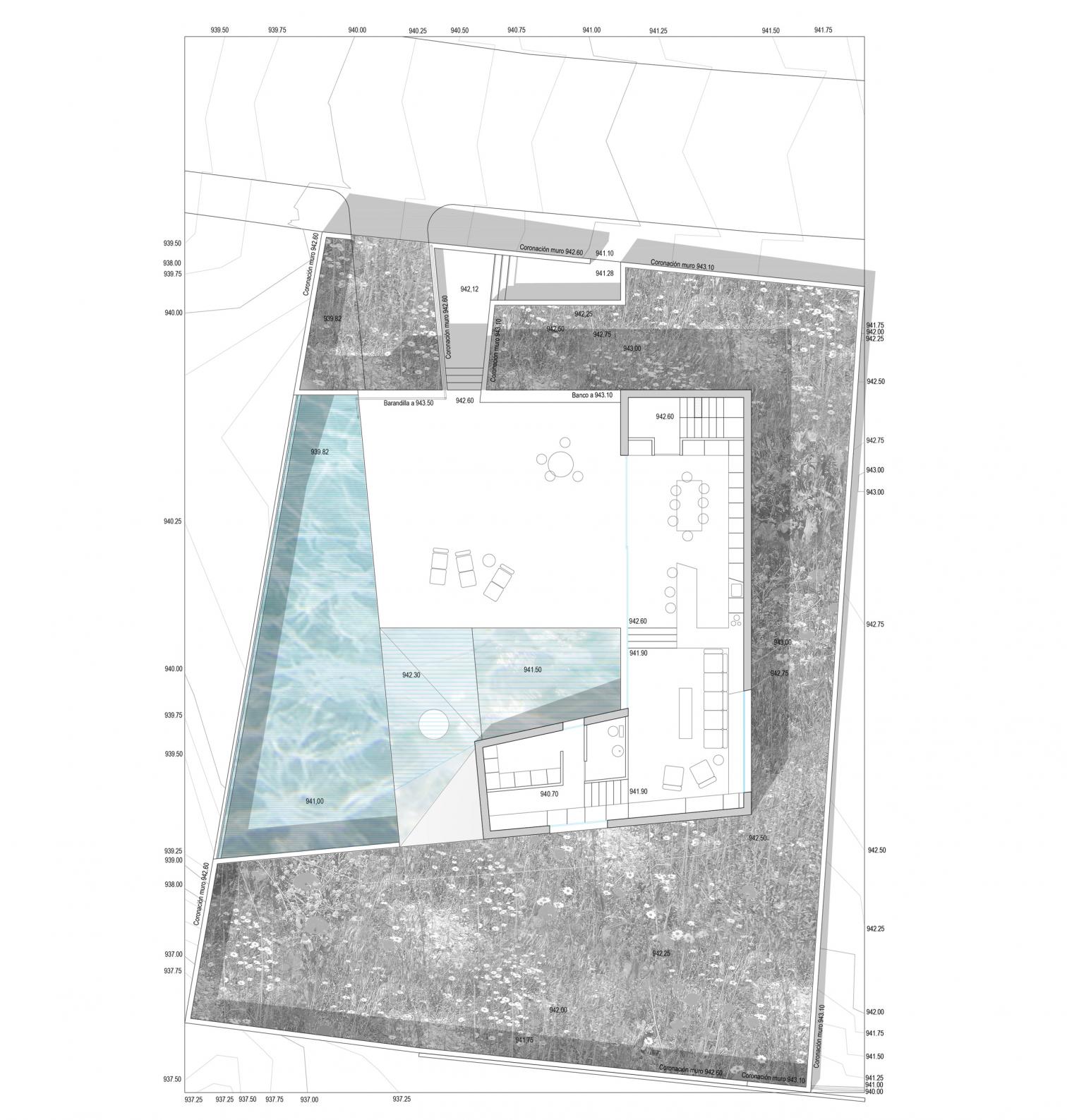 西班牙住宅 PISCINA CON CASA Serrano + Baquero