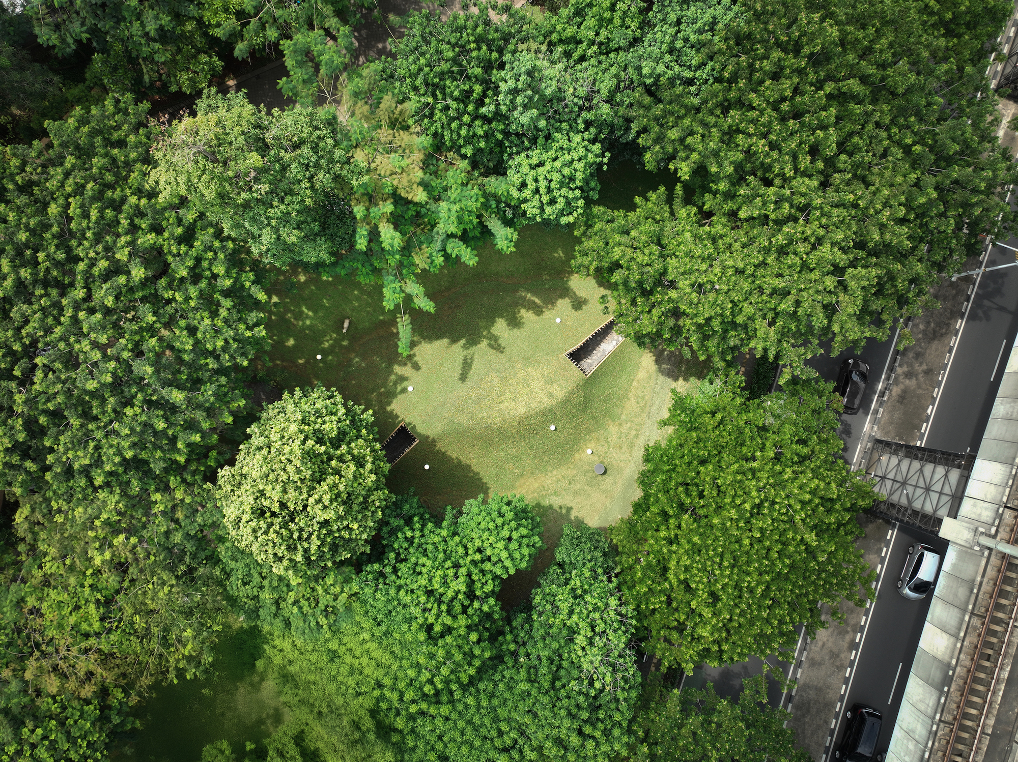 印尼地景雞舍 Chicken Hero Pavilion RAD+ar (Research Artistic Design + architecture)