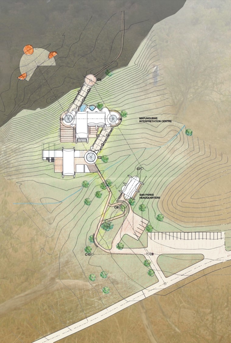 Mapungubwe National Park 南非世界文化遺產 Mapungubwe Interpretation Centre 馬蓬古布韋遺址解說中心 Peter Rich