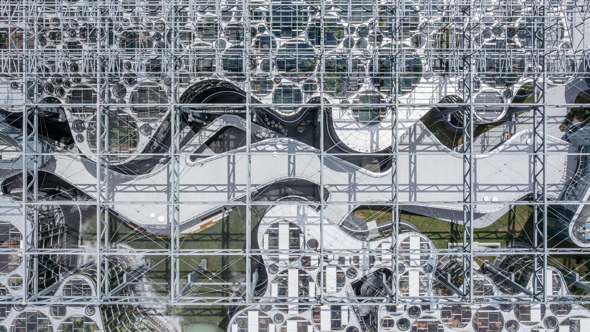 上海世博文化公園溫室花園 Expo Cultural Park Greenhouse Garden Delugan Meissl Associated Architects
