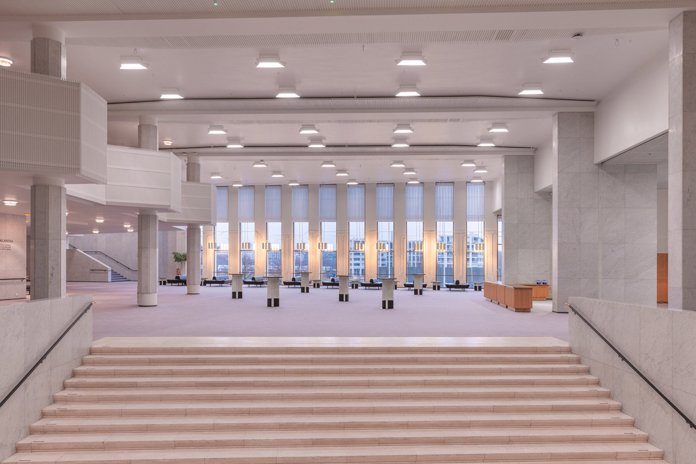 Alvar Aalto 芬蘭廳 Finlandia Hall 整修 Arkkitehdit NRT renovation