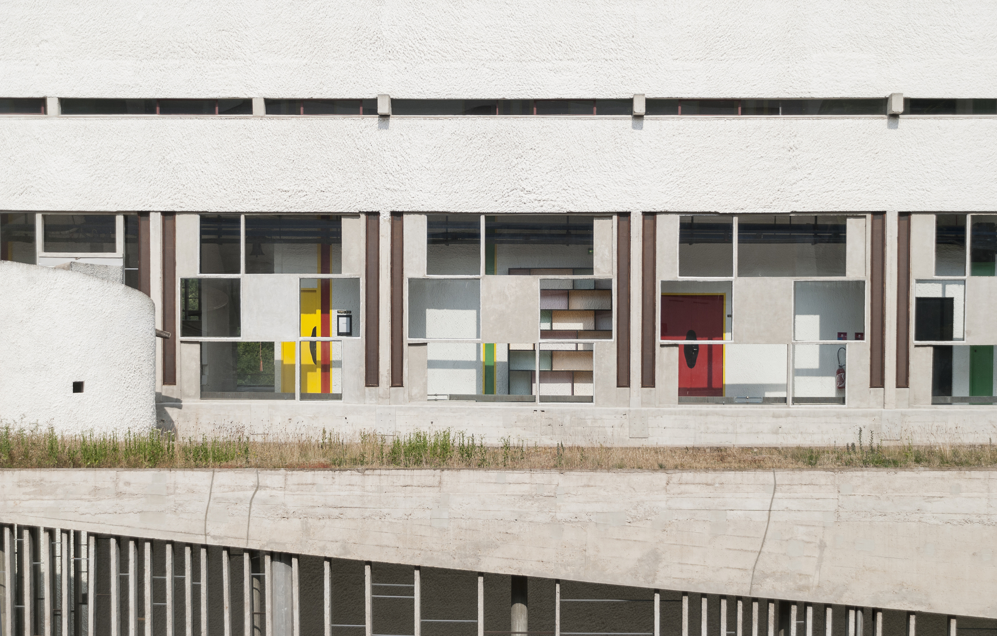 柯比意（Le Corbusier） 法國里昂 拉圖雷特修道院（The Convent of La Tourette）