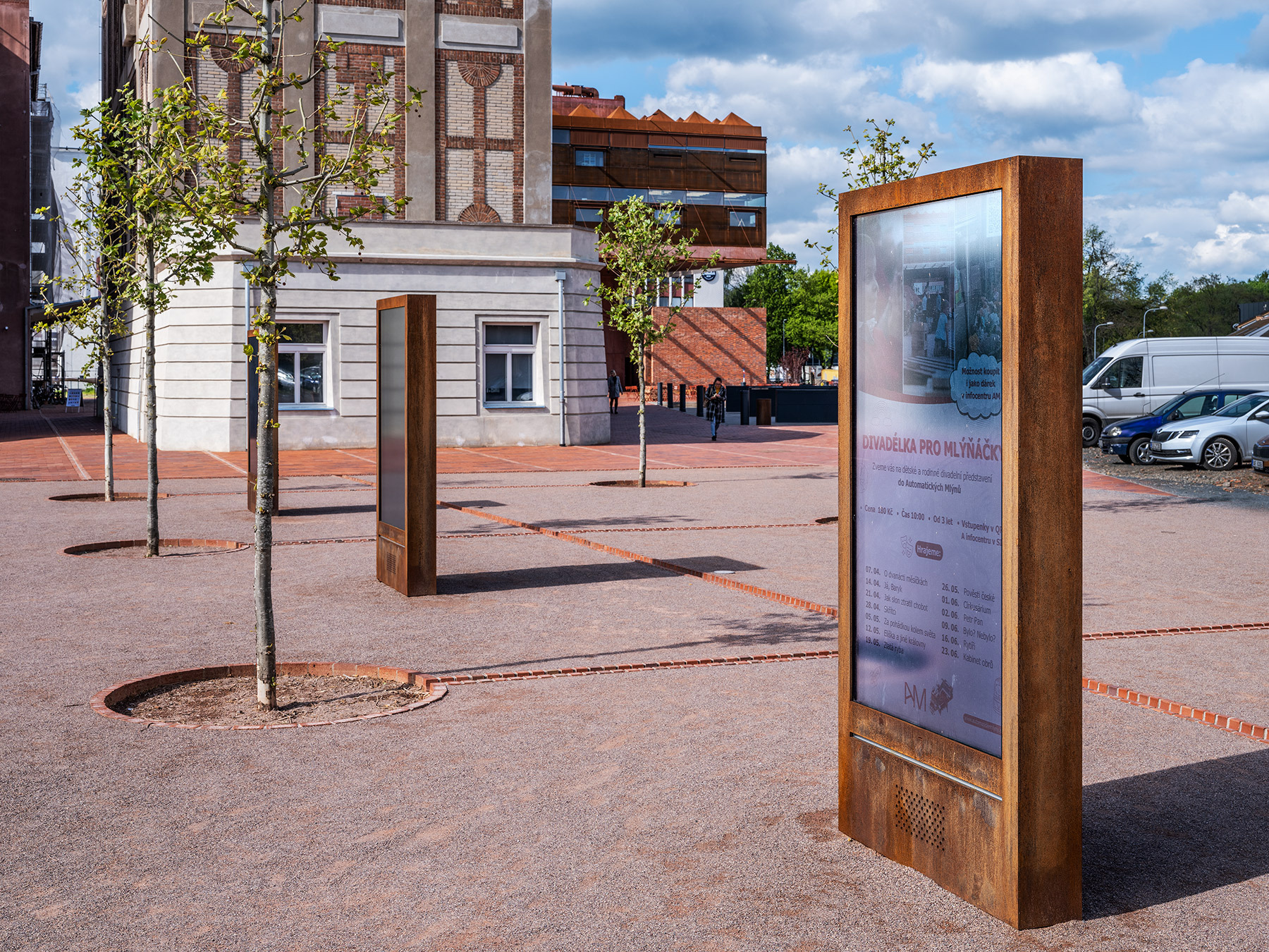 捷克建築 GAMPA and Sféra with Public Spaces of Automatic Mills Winternitzovy automatické Mlýny