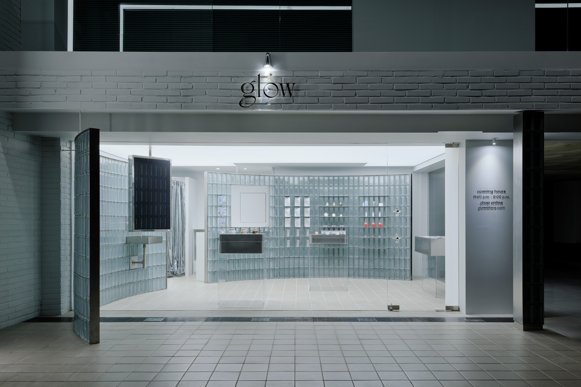 韓國首爾 GLOW 彩妝旗艦店 室內設計 Indiesalon 