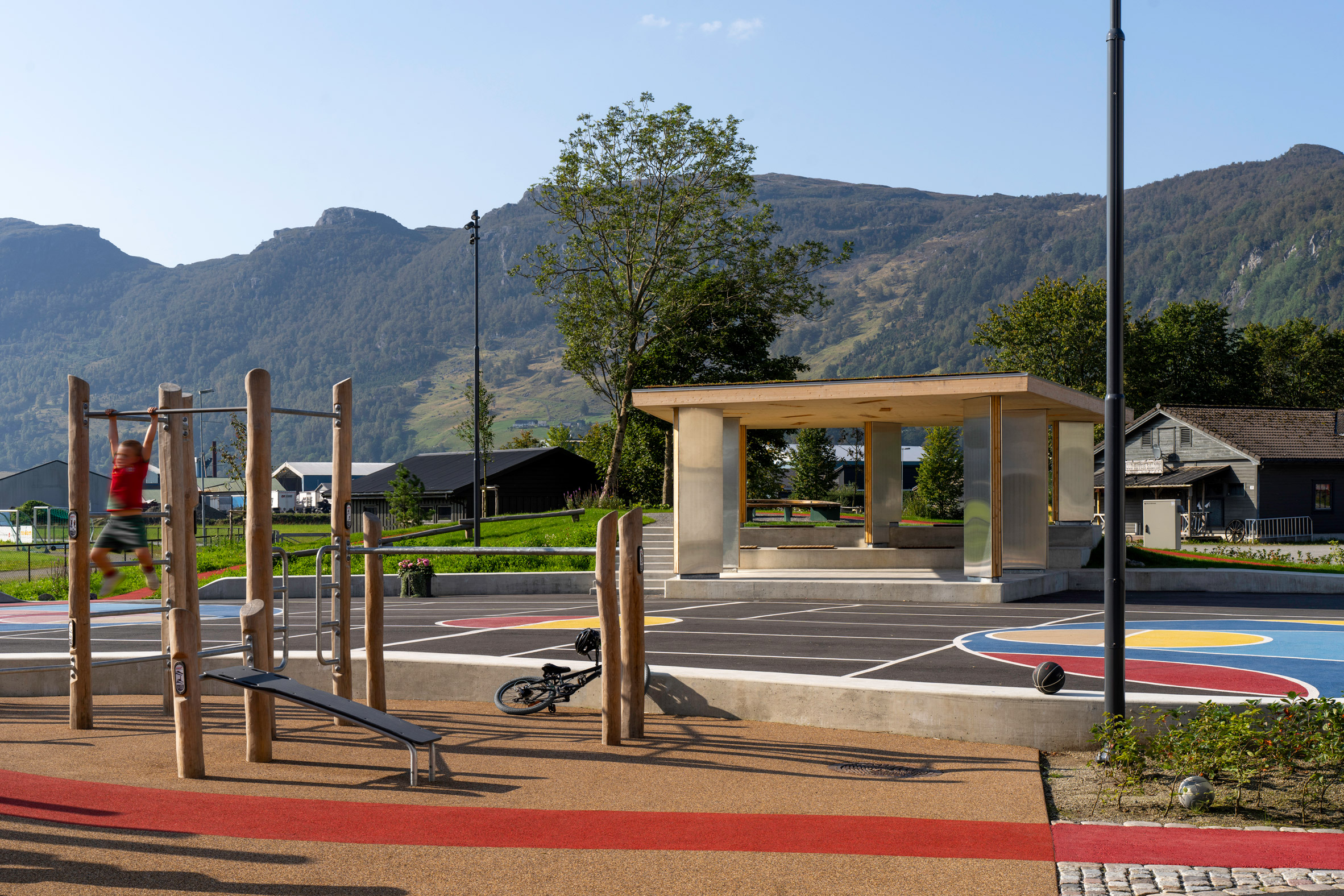 挪威 Norway Etne 社區公園