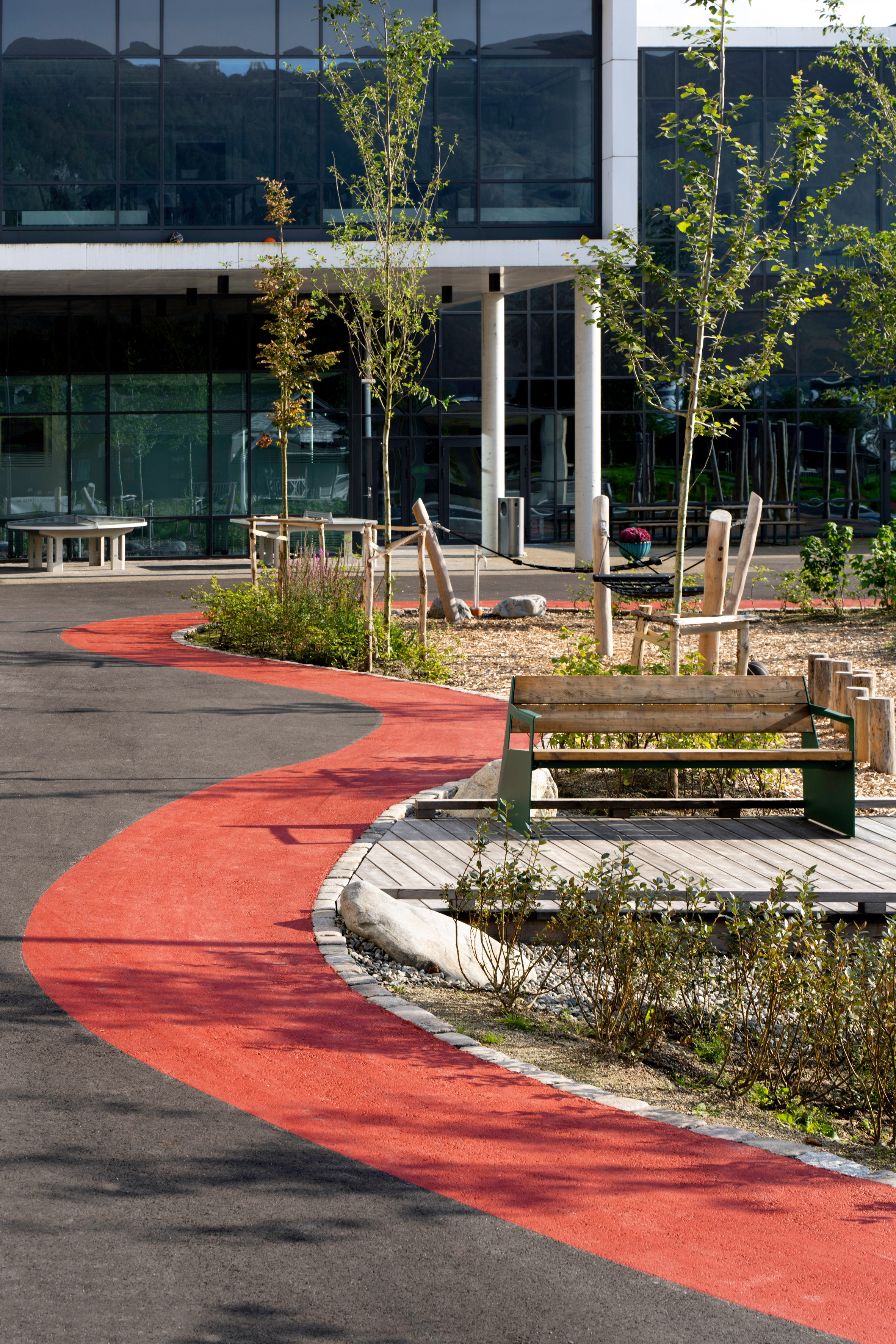 挪威 Norway Etne 社區公園