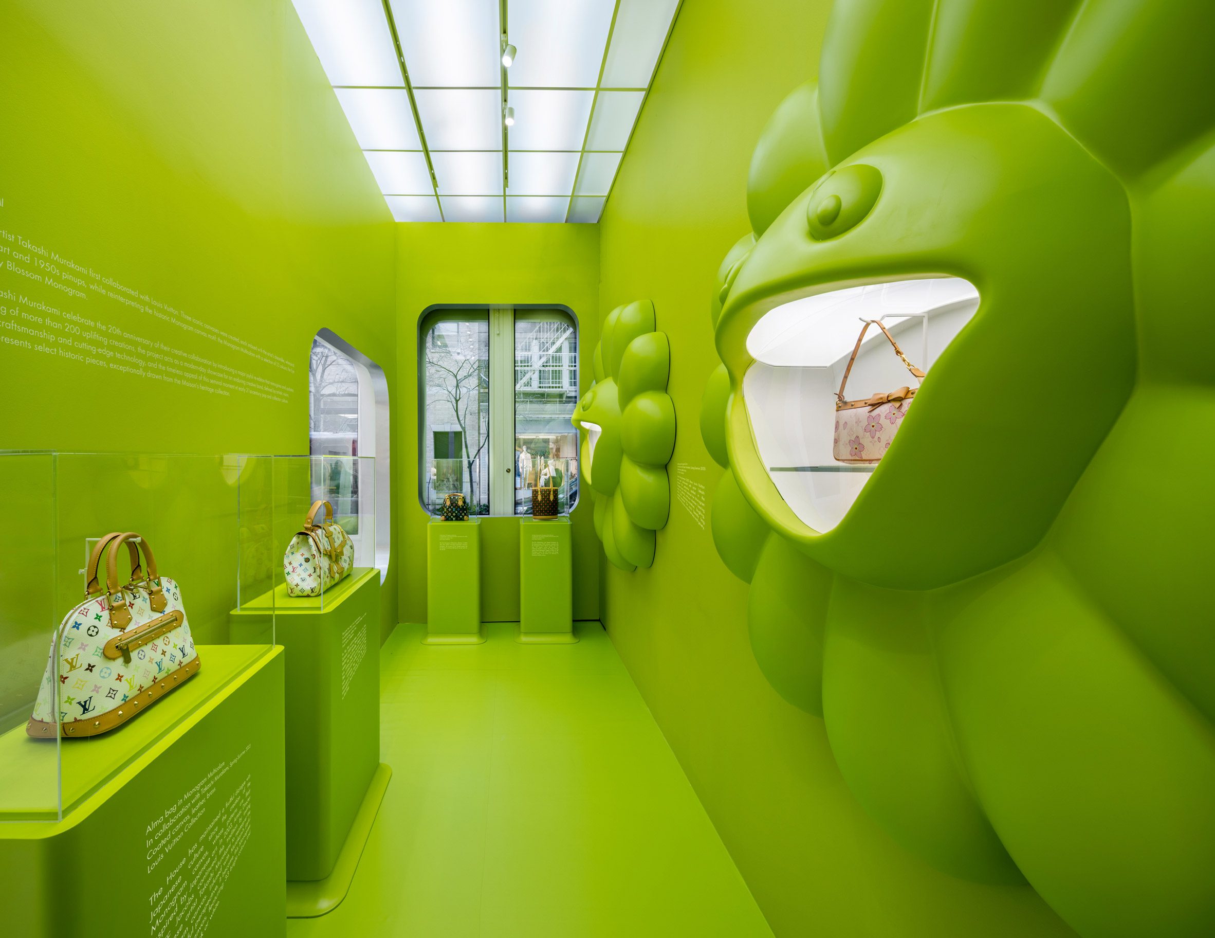 村上隆 路易威登（Louis Vuitton） 紐約快閃店  Louis Vuitton and artist Takashi Murakami New York City pop-up store 