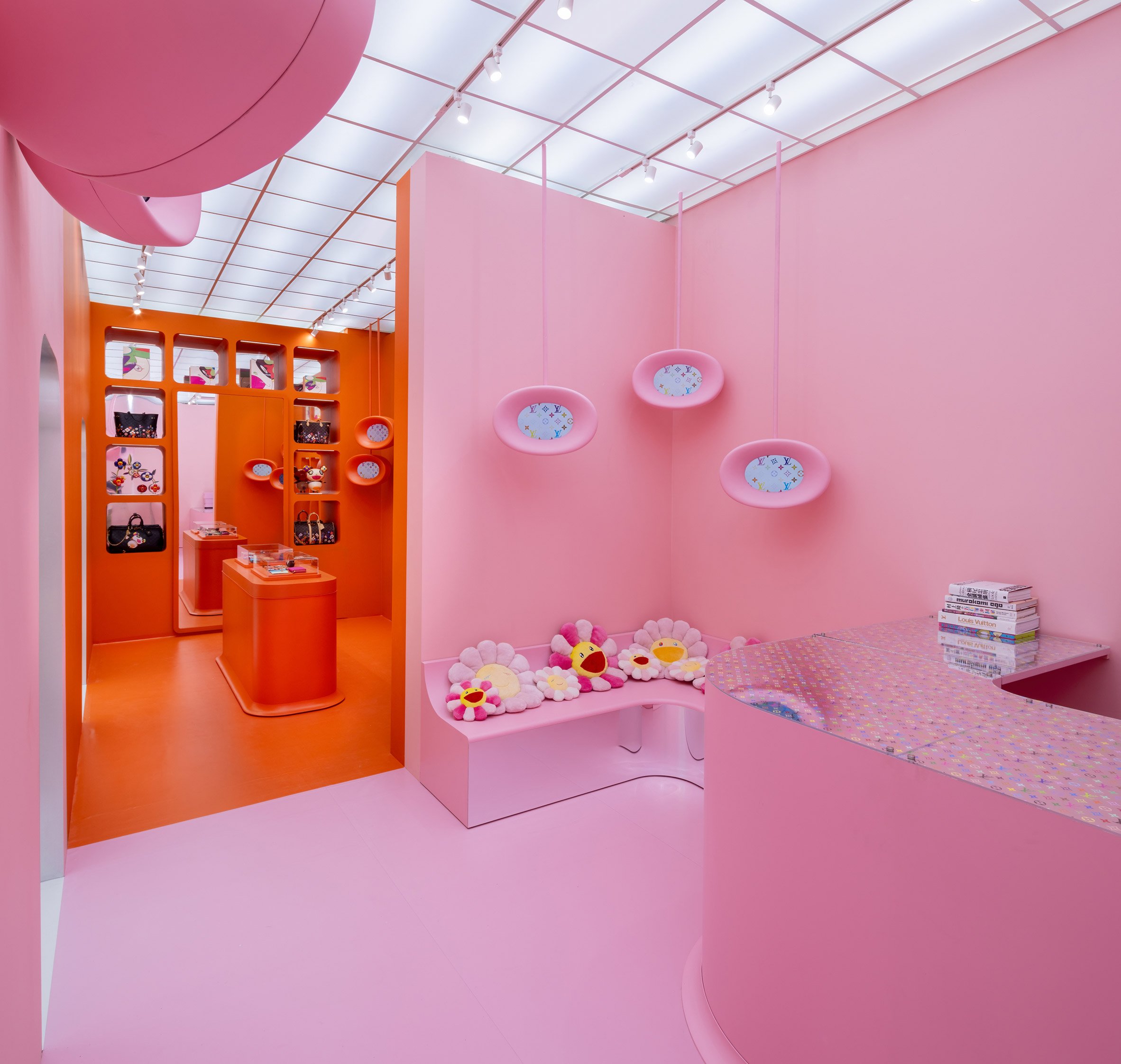 村上隆 路易威登（Louis Vuitton） 紐約快閃店  Louis Vuitton and artist Takashi Murakami New York City pop-up store 