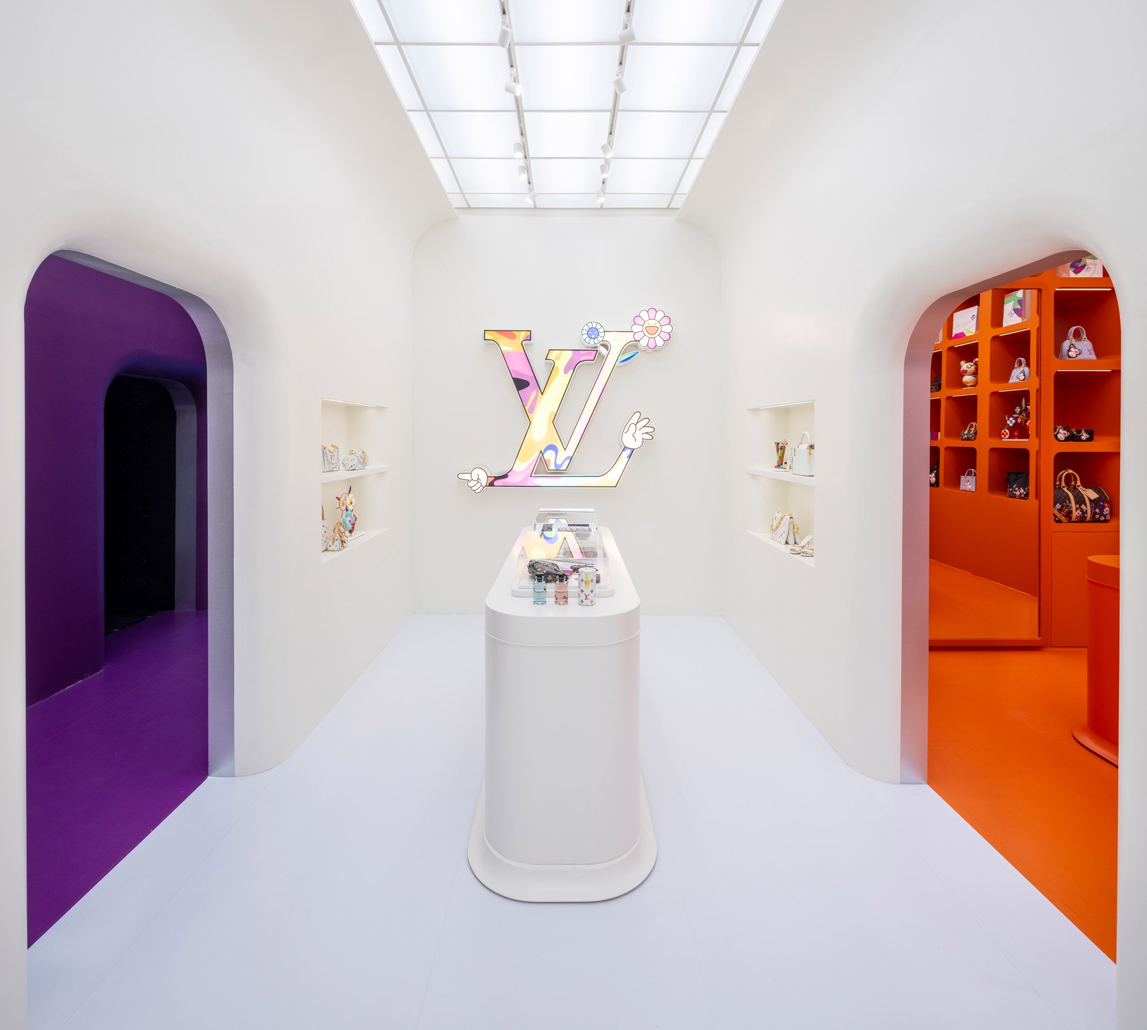 村上隆 路易威登（Louis Vuitton） 紐約快閃店  Louis Vuitton and artist Takashi Murakami New York City pop-up store 