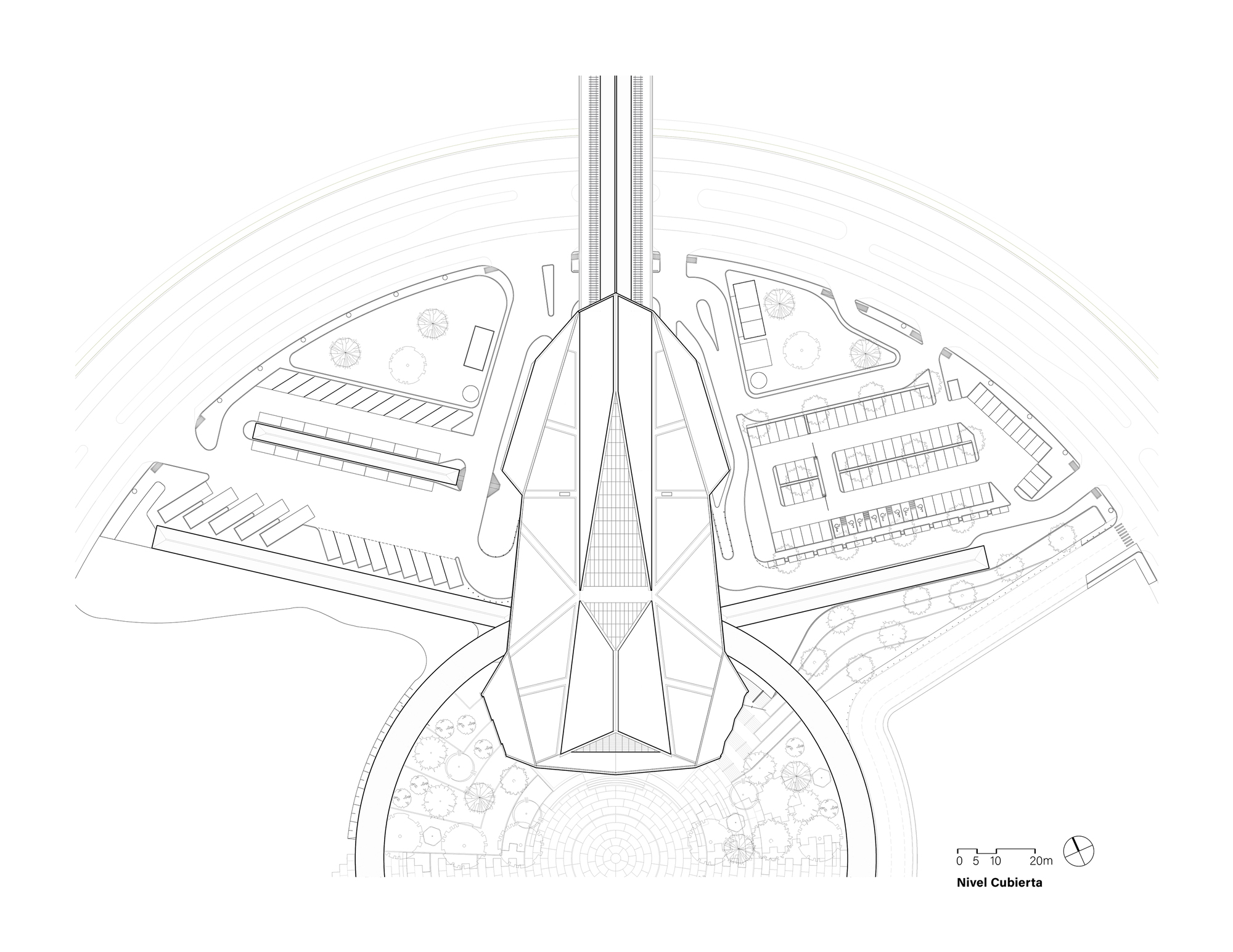 平面圖 Plan Palenque Station - Maya Train 墨西哥車站 Estación de Palenque DAFdf arquitectura Y urbanismo
