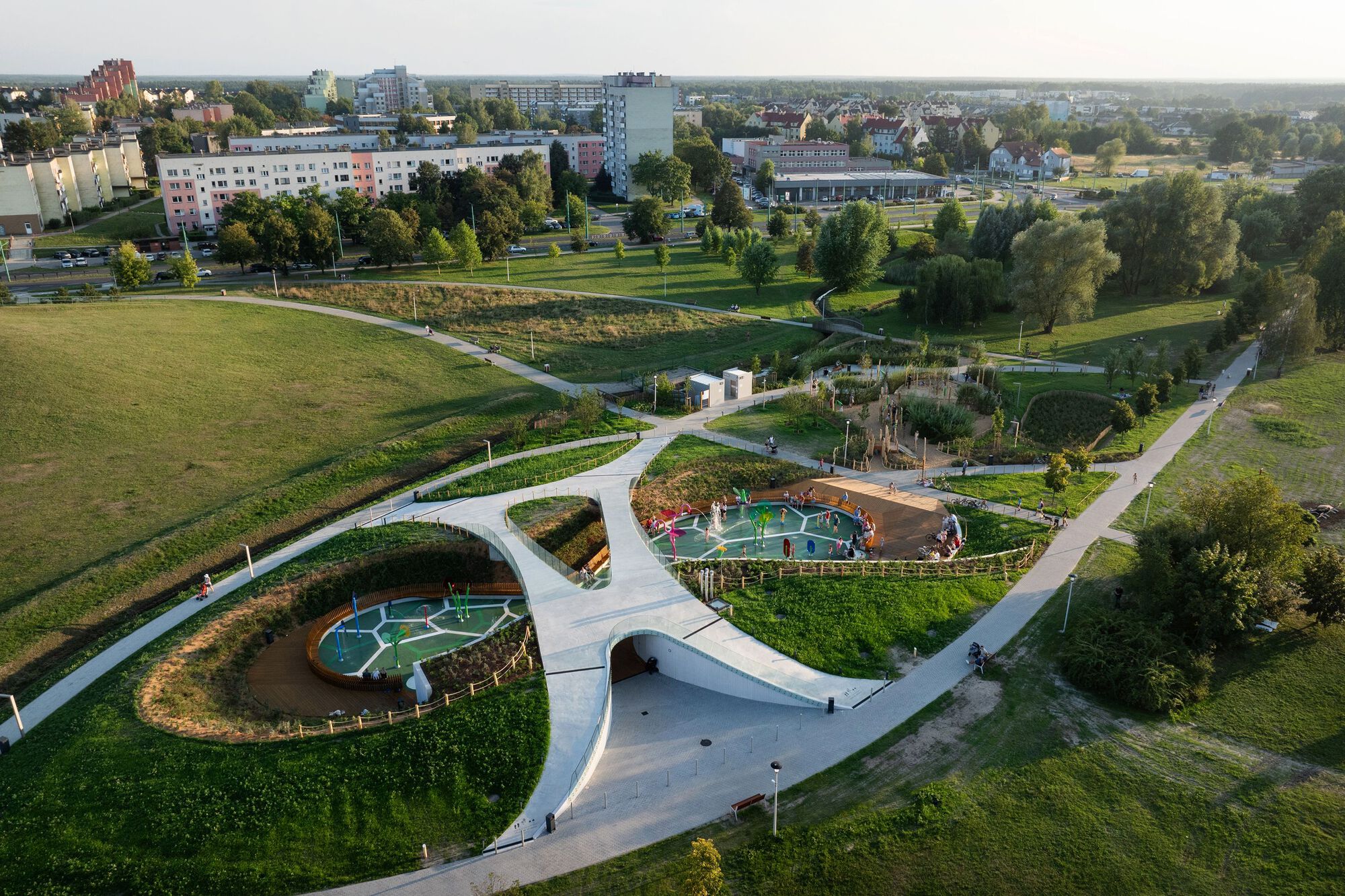 波蘭兒童遊樂場 公園 開放空間 Playgrounds Jaworek Park Tychy Robert Skitek
