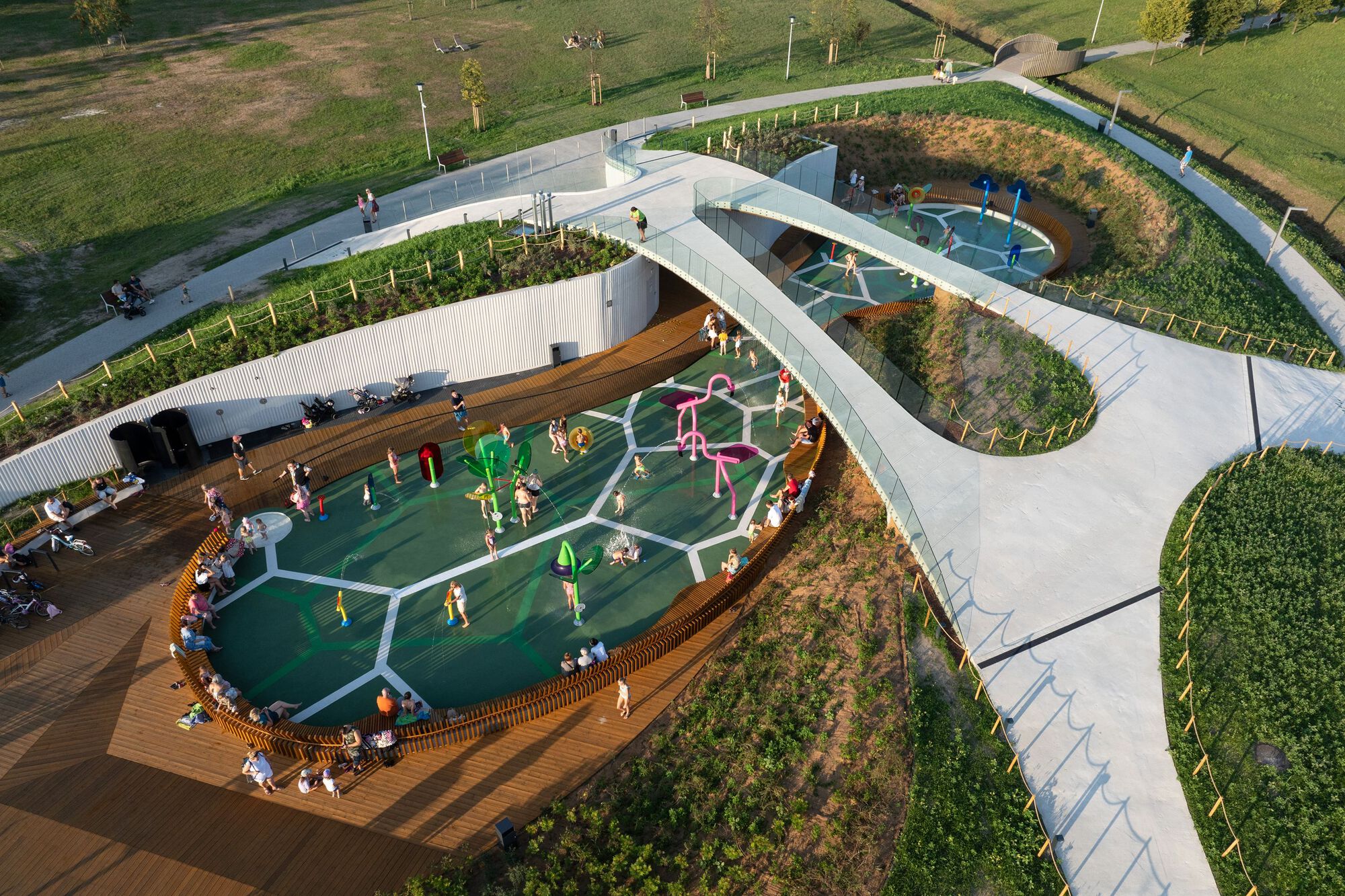 波蘭兒童遊樂場 公園 開放空間 Playgrounds Jaworek Park Tychy Robert Skitek