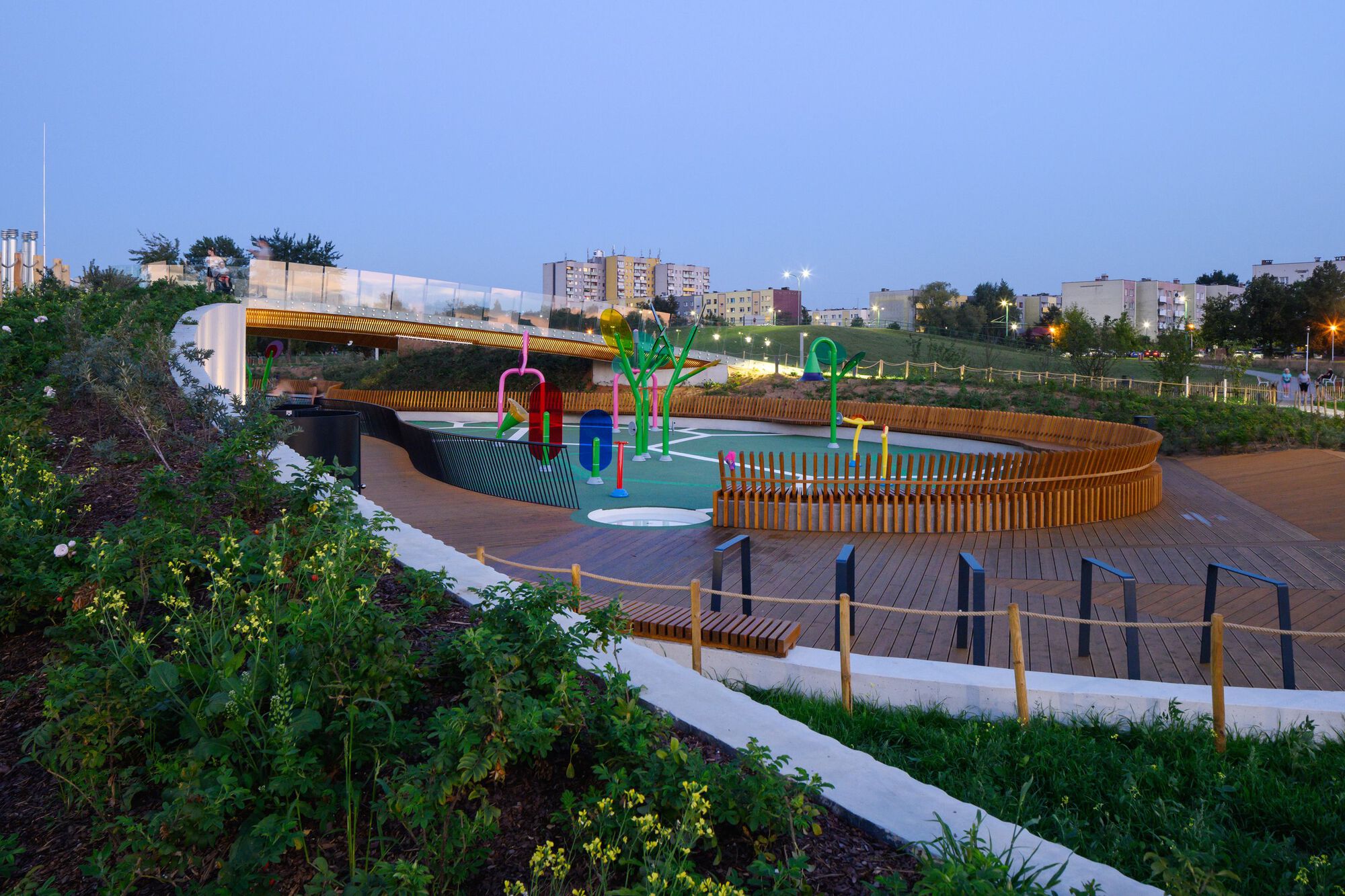 波蘭兒童遊樂場 公園 開放空間 Playgrounds Jaworek Park Tychy Robert Skitek