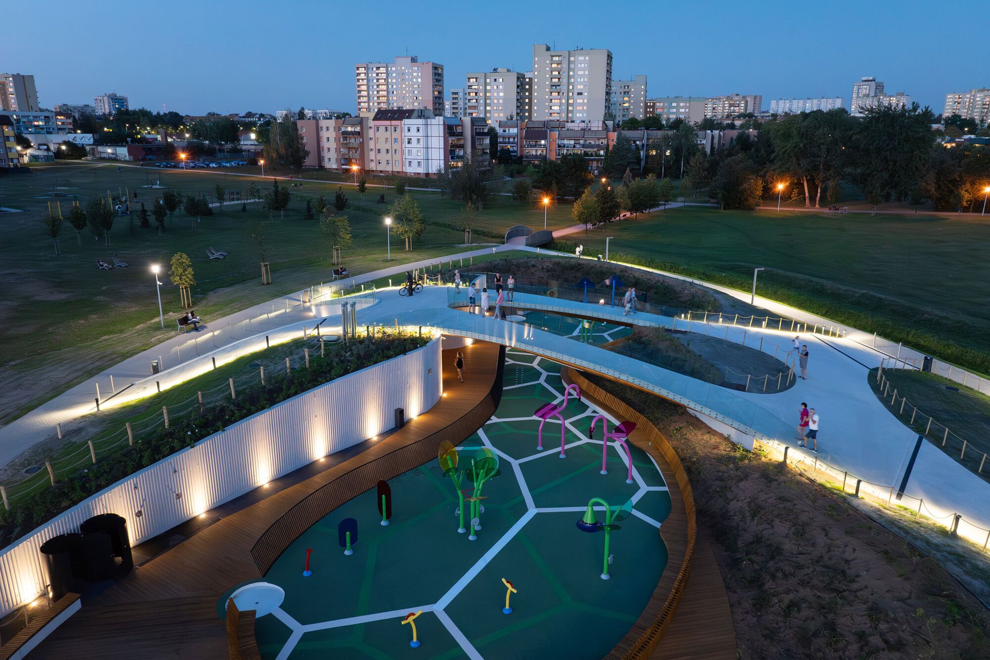 波蘭兒童遊樂場 公園 開放空間 Playgrounds Jaworek Park Tychy Robert Skitek